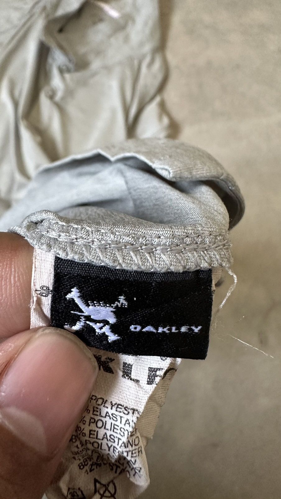 Oakley VINTAGE OAKLEY JERSY POLO Size US XXL / EU 58 / 5 - 8 Thumbnail