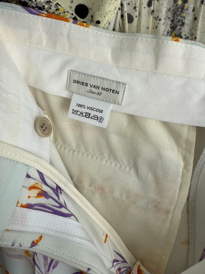 Dries Van Noten dries van noten Printed suit pants 2502-Nextarrow Size US 38 / EU 54 - 6 Thumbnail