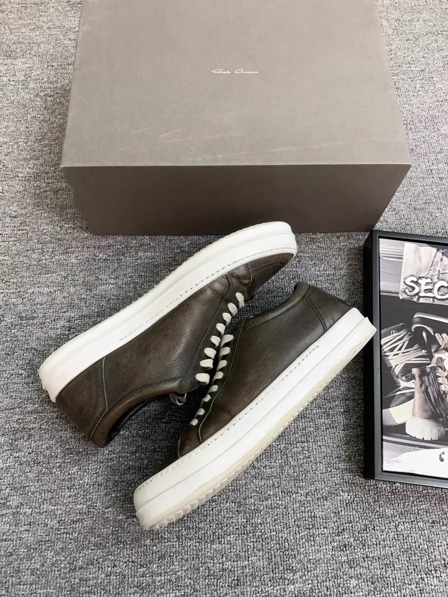 Rick Owens Rick Owens 20FW Mainline Vintage Low "Vans" K34 Size US 10 / EU 43 - 6 Thumbnail