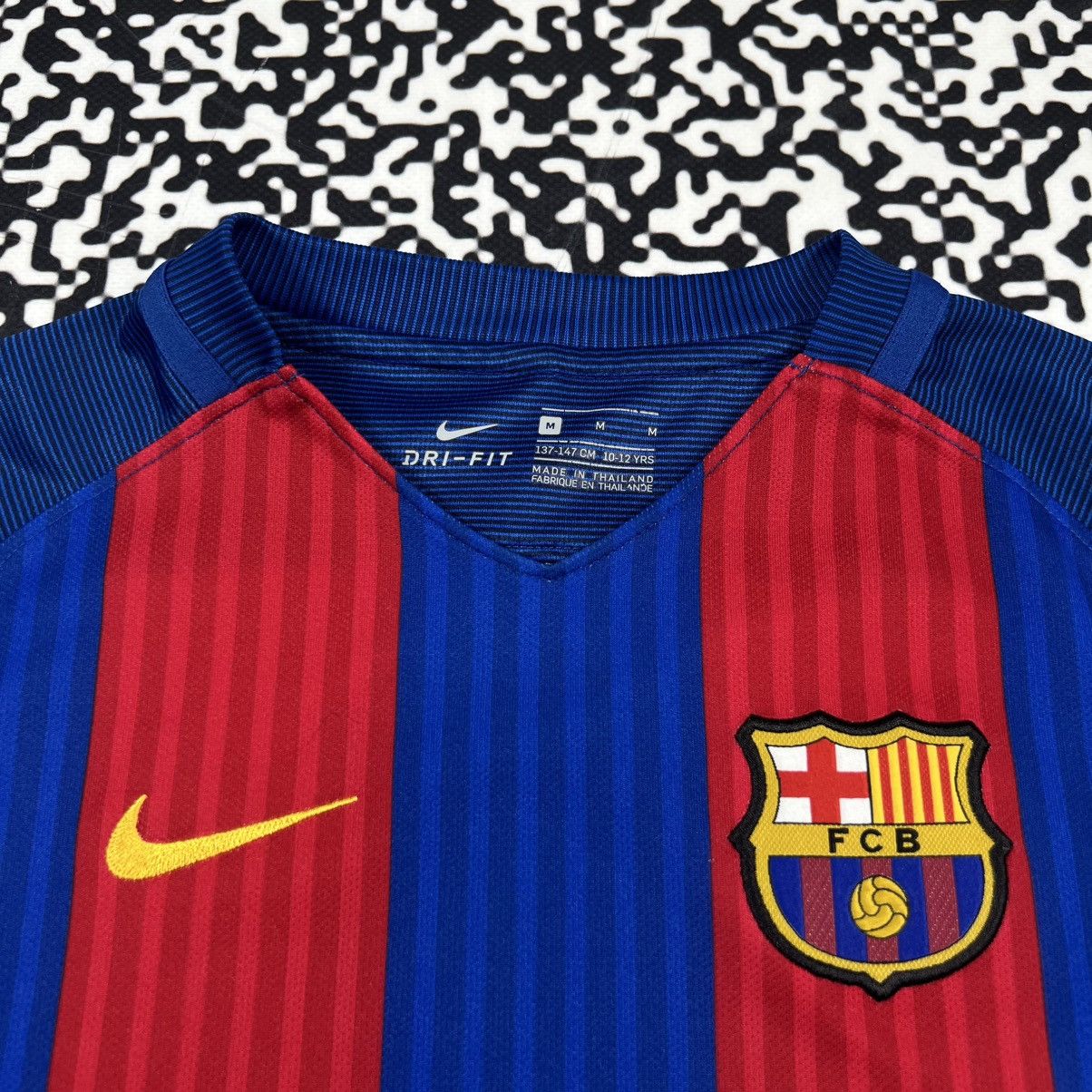 Nike Nike Barcelona Soccer Football Jersey Blokecore Retro Style Size XS / US 0-2 / IT 36-38 - 17 Thumbnail
