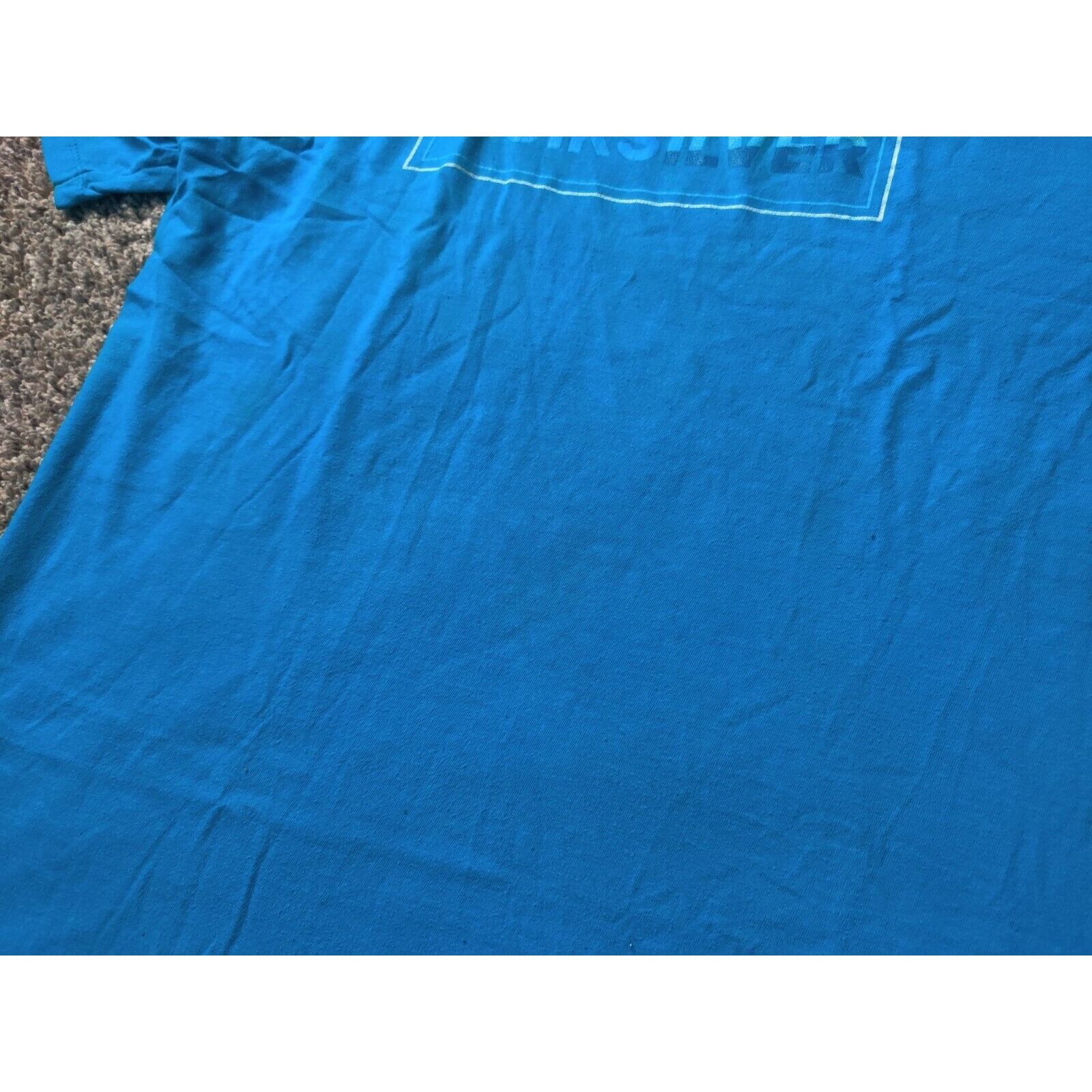 Quiksilver Quiksilver Shirt YOUTH Boys XL Light Blue Box Logo Spell Out Size US XL / EU 56 / 4 - 5 Thumbnail