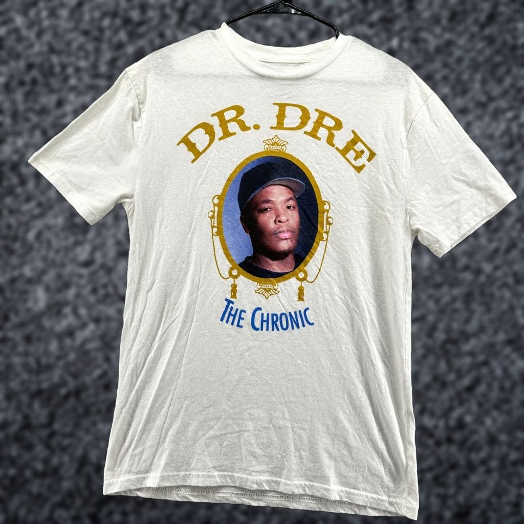 Vintage The Chronic Dr Dre T-Shirt White Men's Small Short Sleeve Crew Neck Pullover Size US S / EU 44-46 / 1 - 1 Thumbnail