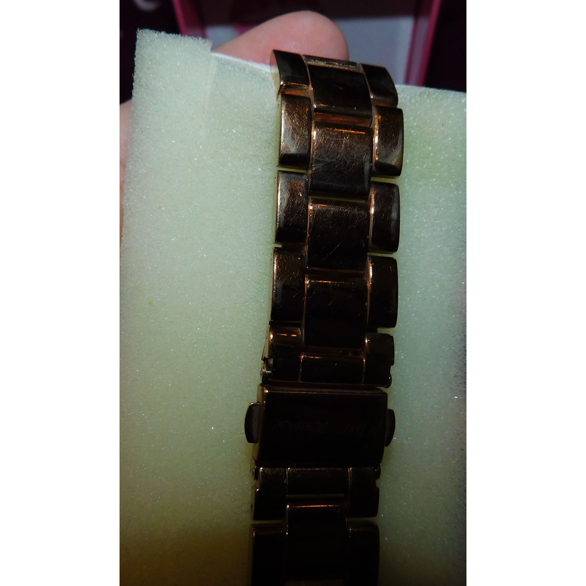 Betsey Johnson Betsey Johnson Rose Gold Rhinestone Watch Size ONE SIZE - 8 Thumbnail