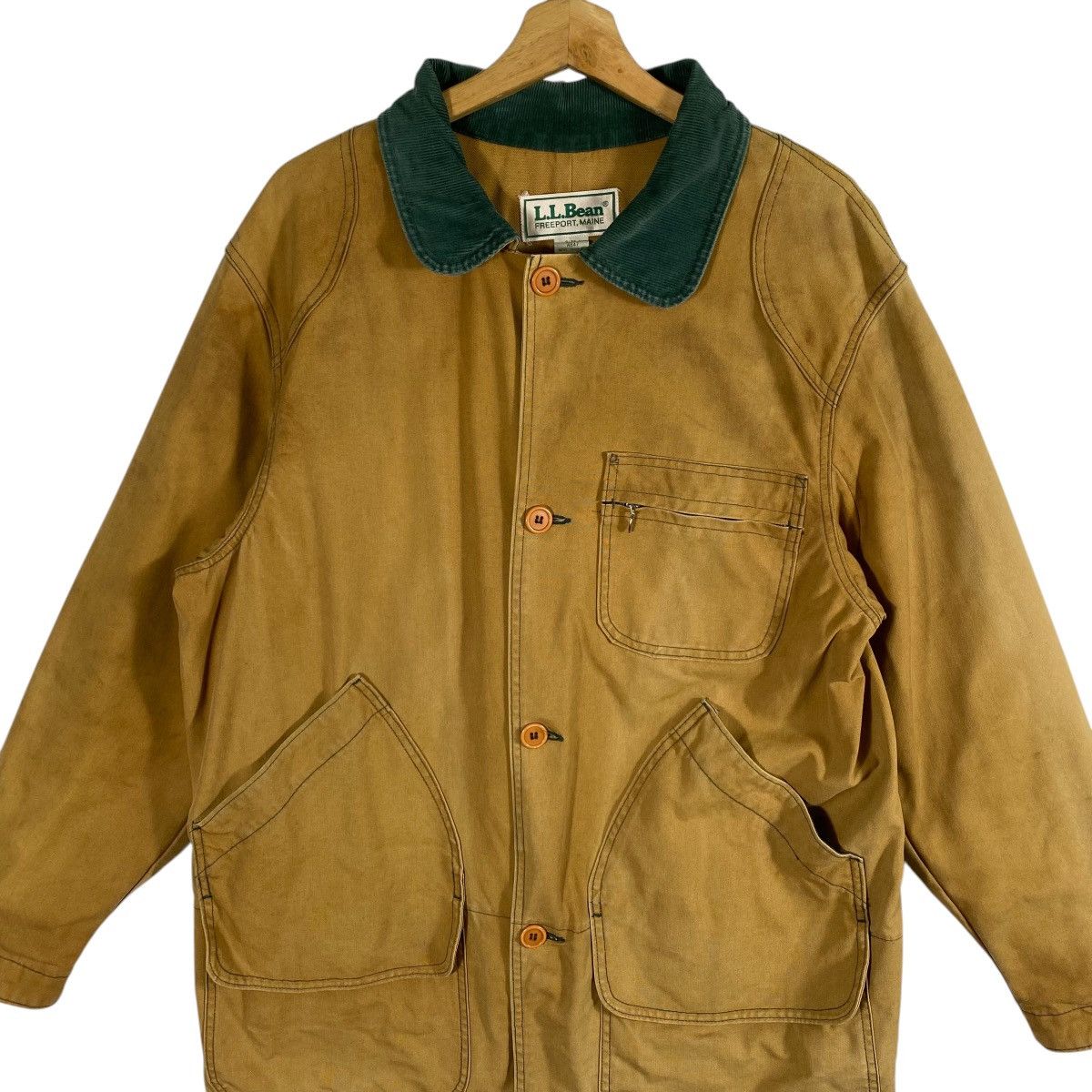 L.L. Bean Vintage 90s LL Bean Chore Jacket Boat Huntting Size US L / EU 52-54 / 3 - 4 Thumbnail