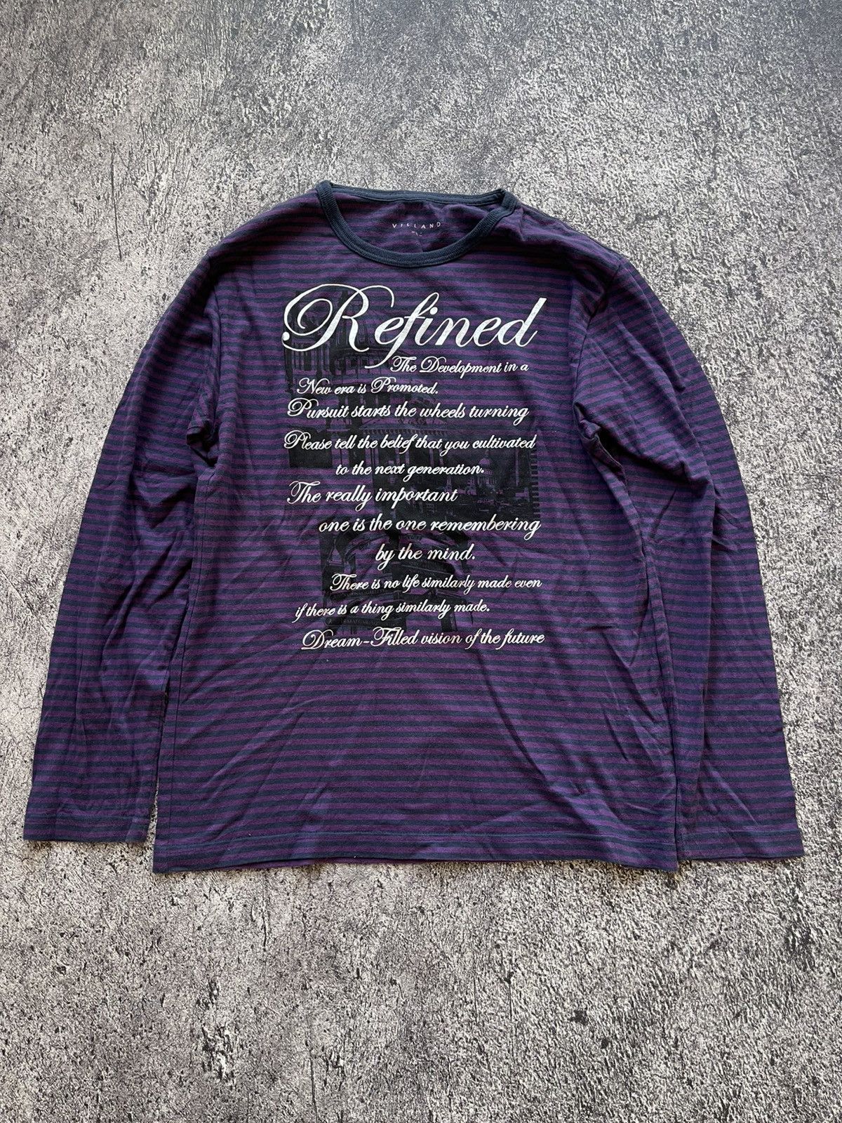 Japanese Brand Y2K Villand ifsixwasnine style longsleeve Size US L / EU 52-54 / 3 - 1 Thumbnail
