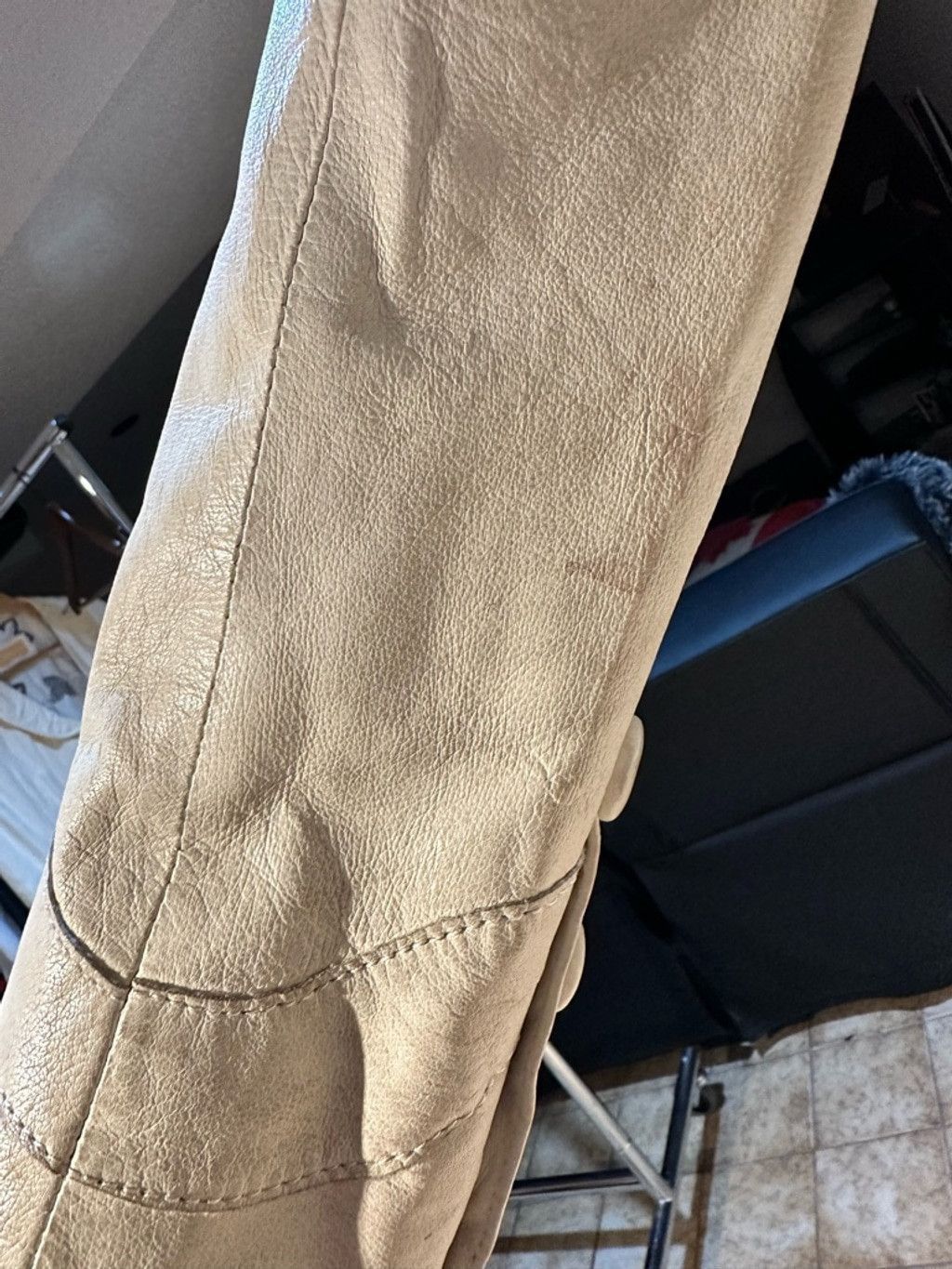 Danier Danier genuine leather off white size L, Size L / US 10 / IT 46 - 8 Thumbnail