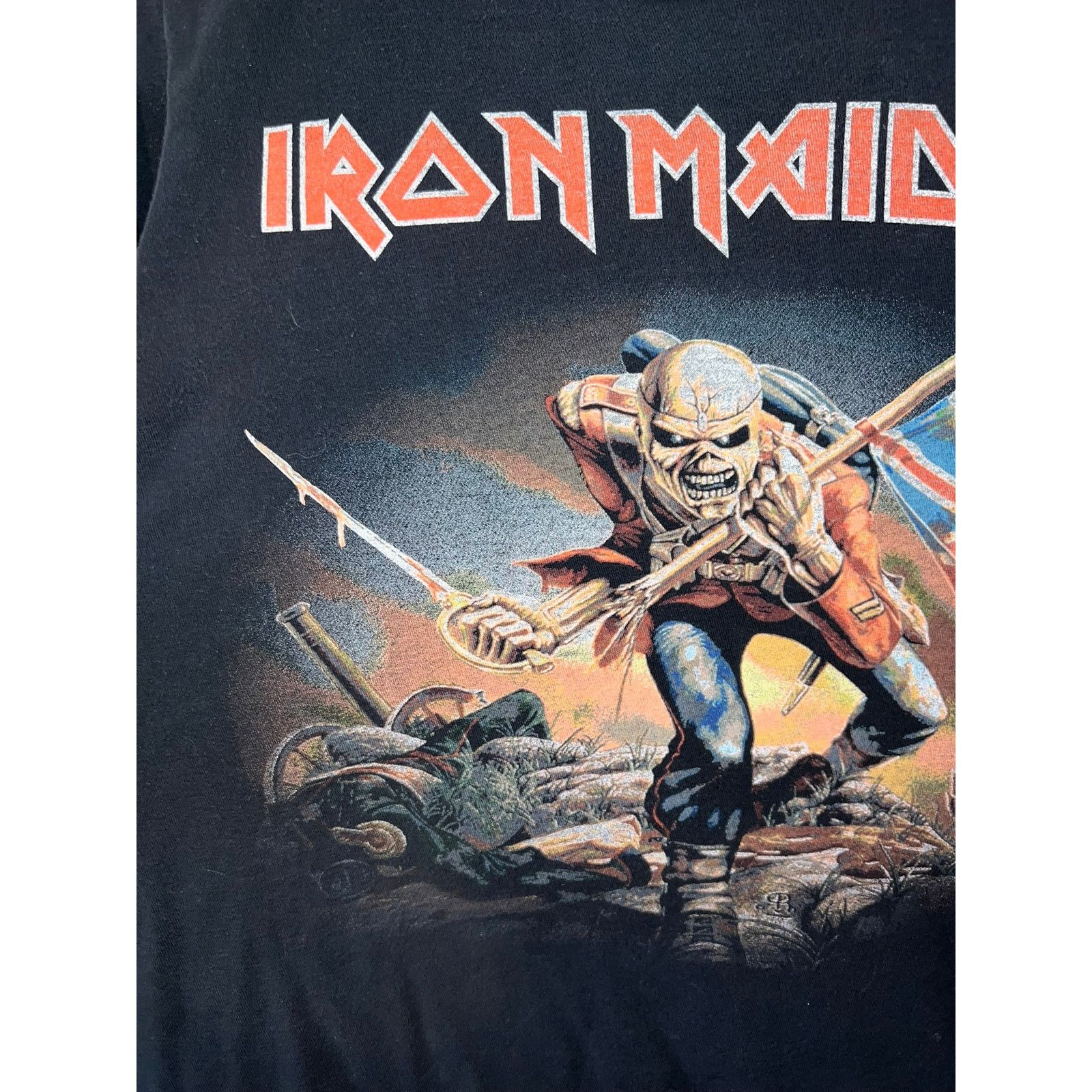 Tultex 2010s Iron Maiden Metal Band Concert Tour Black Shirt Tee M Size US M / EU 48-50 / 2 - 3 Thumbnail