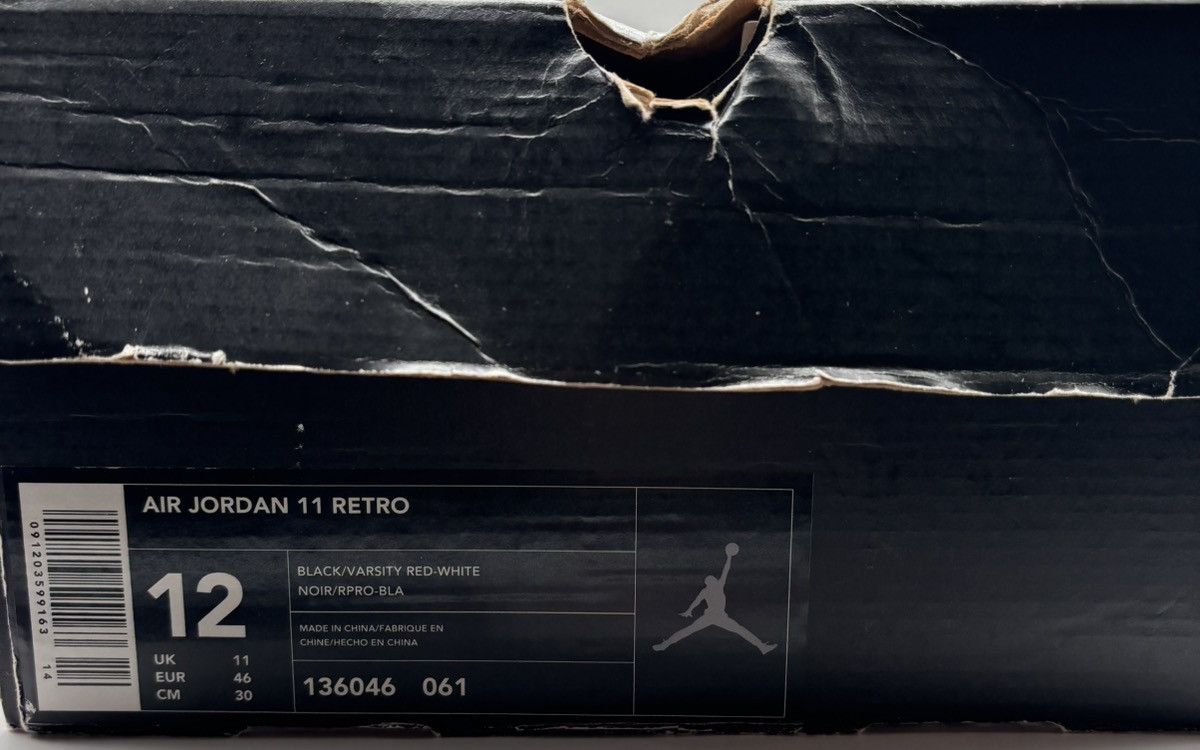 Jordan Brand Jordan 11 Retro Playoffs (2001) Size US 12 / EU 45 - 5 Thumbnail
