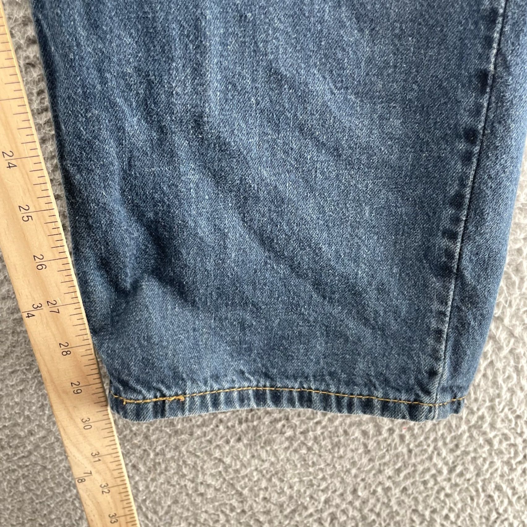 Levi's Levi's 569 Jeans Mens Straight 35x29 Denim Blue 90s Y2k Skate Baggy Workwear Vintage Collection Mens Size US 35 - 3 Thumbnail