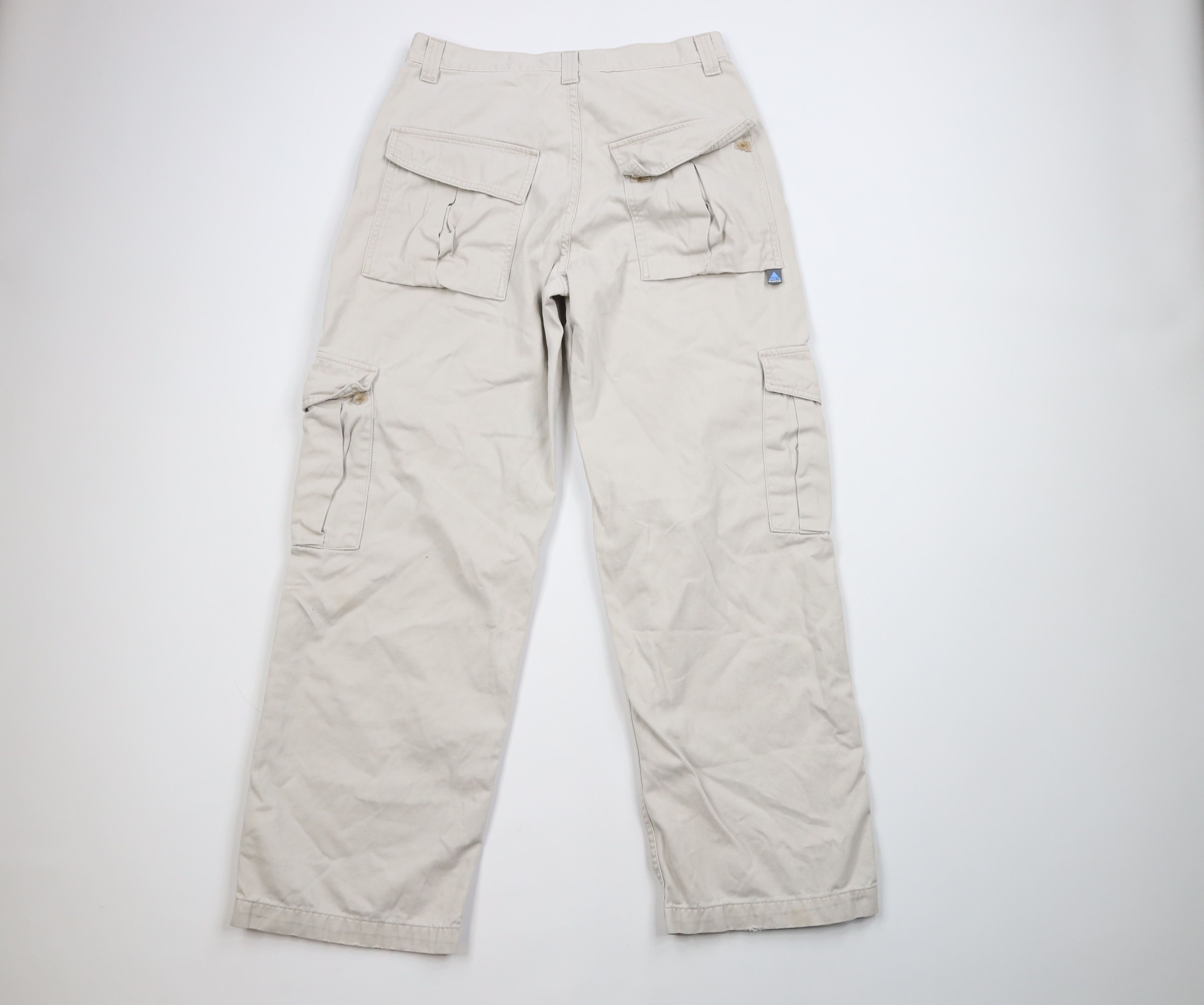 Levi's × Vintage Vintage Y2K Levis SilverTab Loose Baggy Wide Leg Cargo Pants Size US 32 / EU 48 - 10 Thumbnail