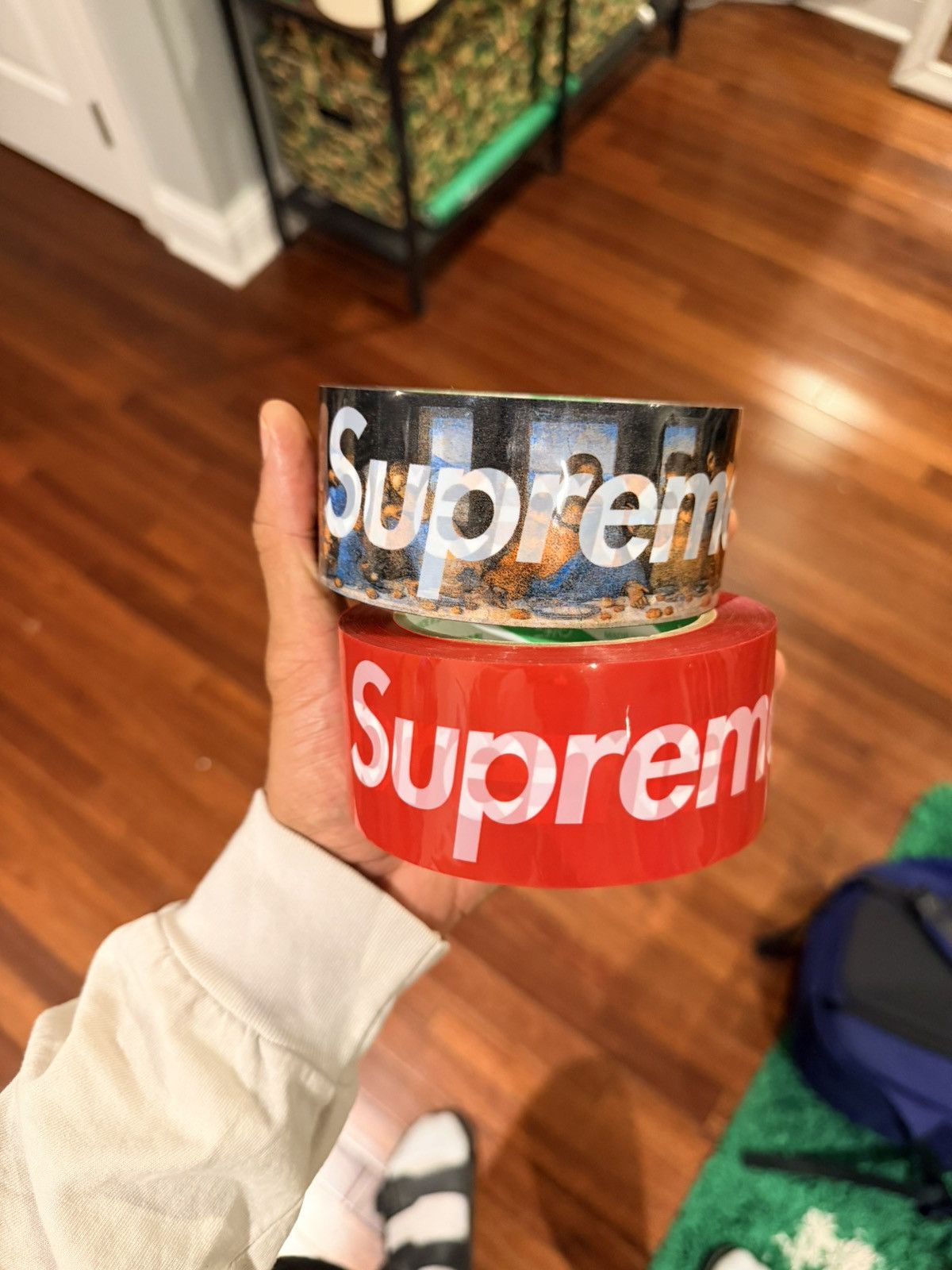 Supreme Supreme Packing Tape SET LAST SUPPER & RED - 2 ROLLS Size ONE SIZE - 1 Thumbnail