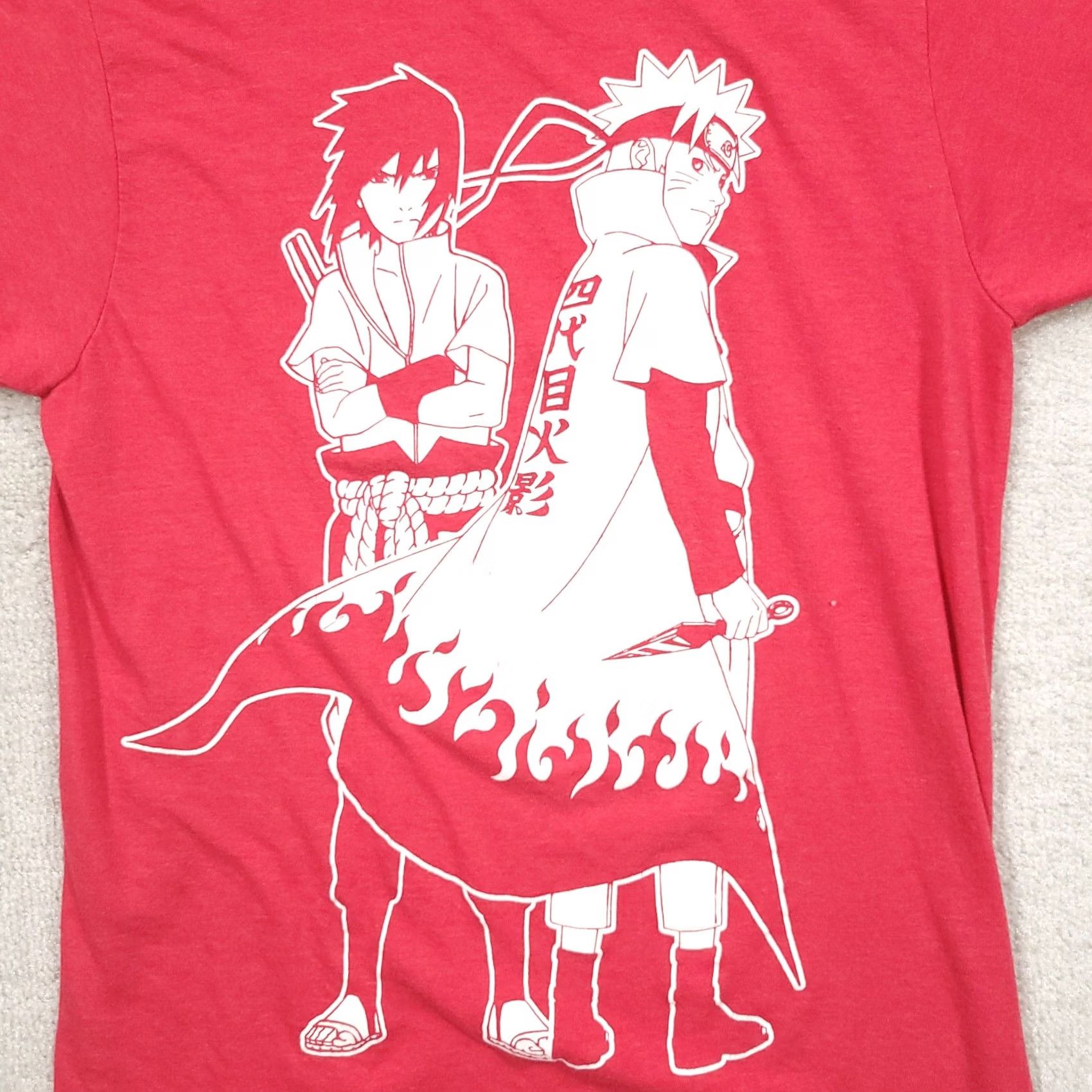 Ripple Junction Ripple Junction Naruto Shippuden Short Sleeve Graphic T Shirt Mens Small Red Size US S / EU 44-46 / 1 - 4 Thumbnail
