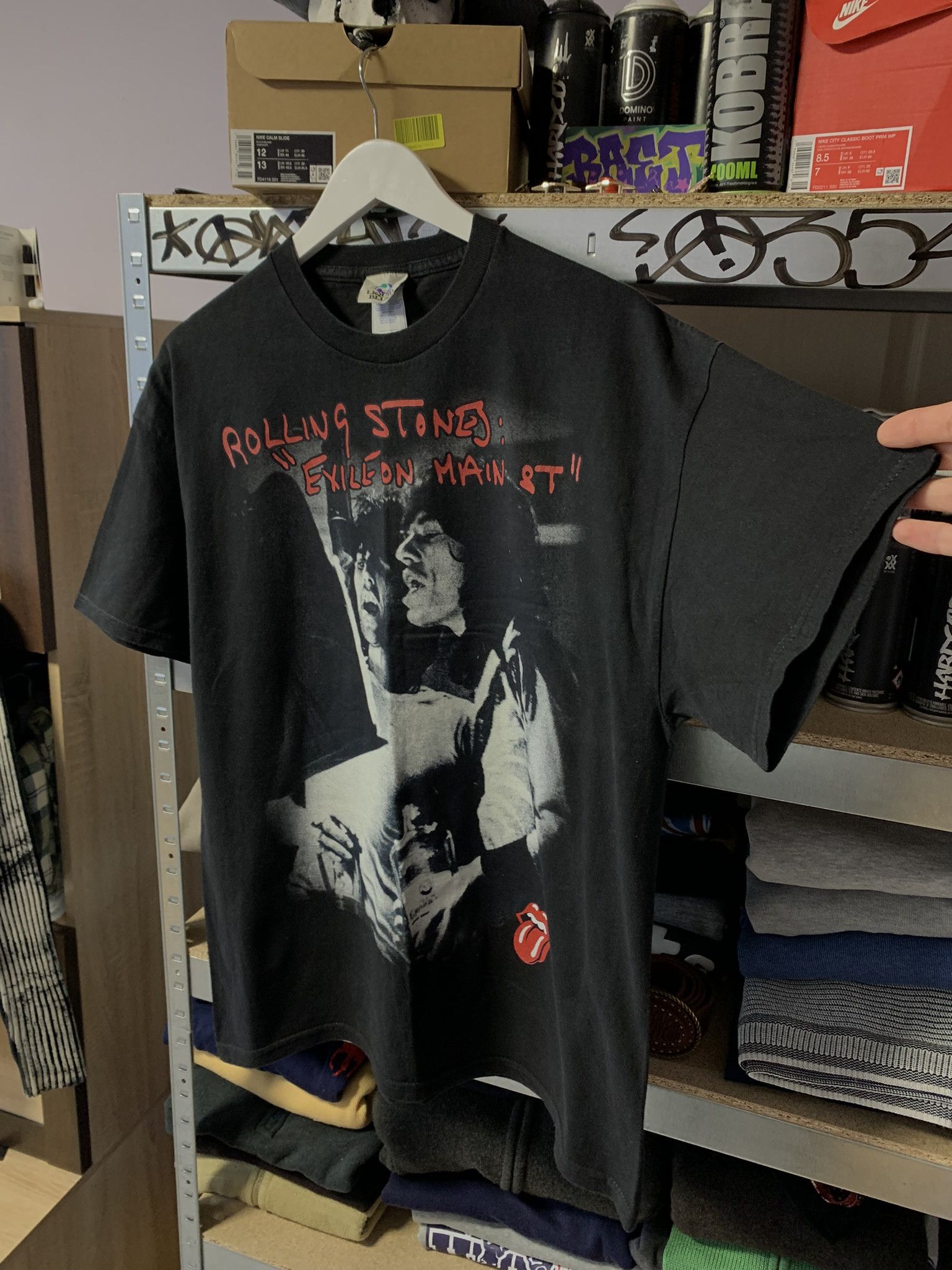 Liquid Blue Vintage 00’s Liquid Blue AOP Rolling Stones T Shirt Size XL Size US XL / EU 56 / 4 - 6 Thumbnail