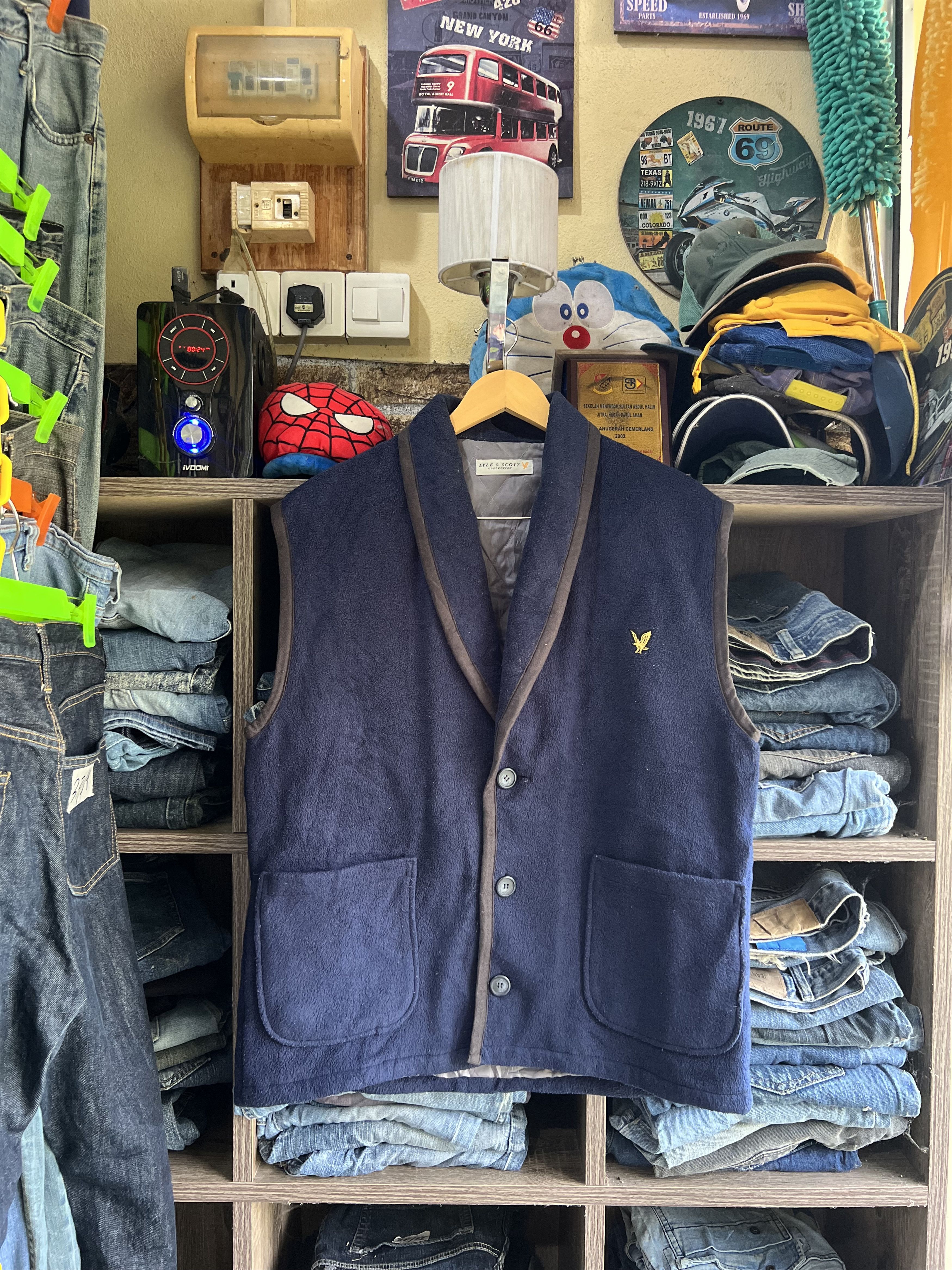 Lyle & Scott 🔥Vintage Lyle & Scott Quilted Vest Jacket Size US M / EU 48-50 / 2 - 13 Thumbnail