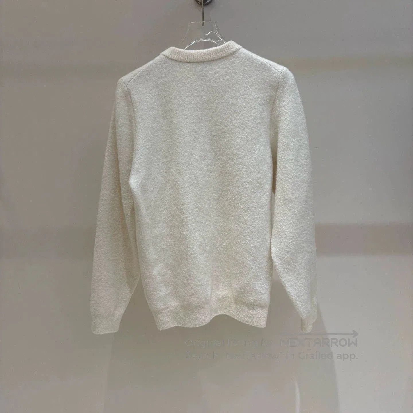 Louis Vuitton Louis Vuitton 25 Beige Logo Cashmere Sweater. Size US M / EU 48-50 / 2 - 2 Thumbnail