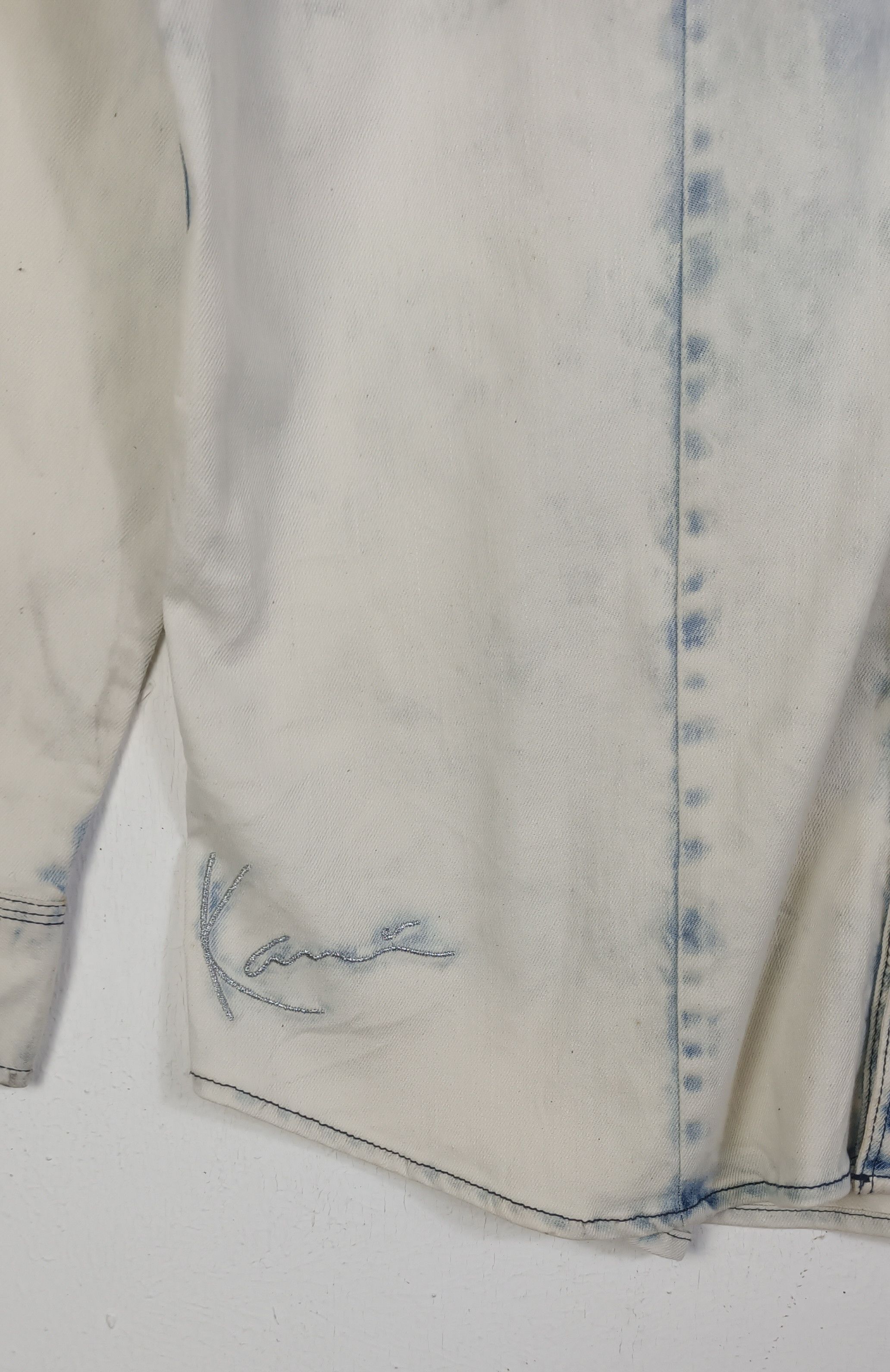 Karl Kani Karl Kani Western Rock Button Denim With Tag Size US M / EU 48-50 / 2 - 9 Thumbnail