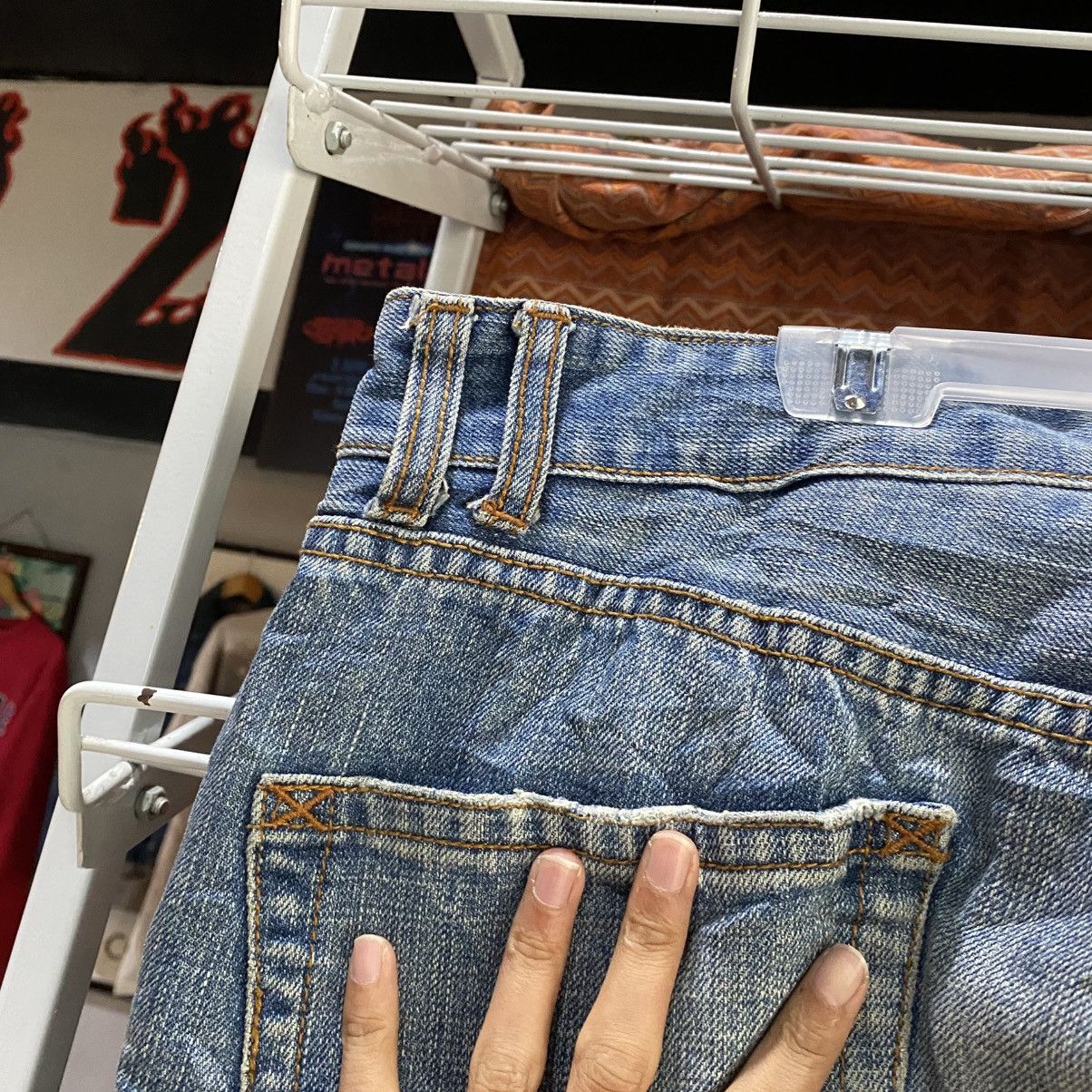 Dolce & Gabbana Vintage Y2K Dolce & Gabbana Straight Cut Denim Jeans Size US 36 / EU 52 - 7 Thumbnail