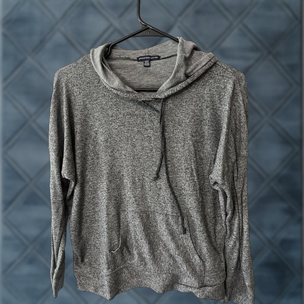 Express Express Hoodie Women Small Gray Pull Over Size S / US 4 / IT 40 - 1 Thumbnail
