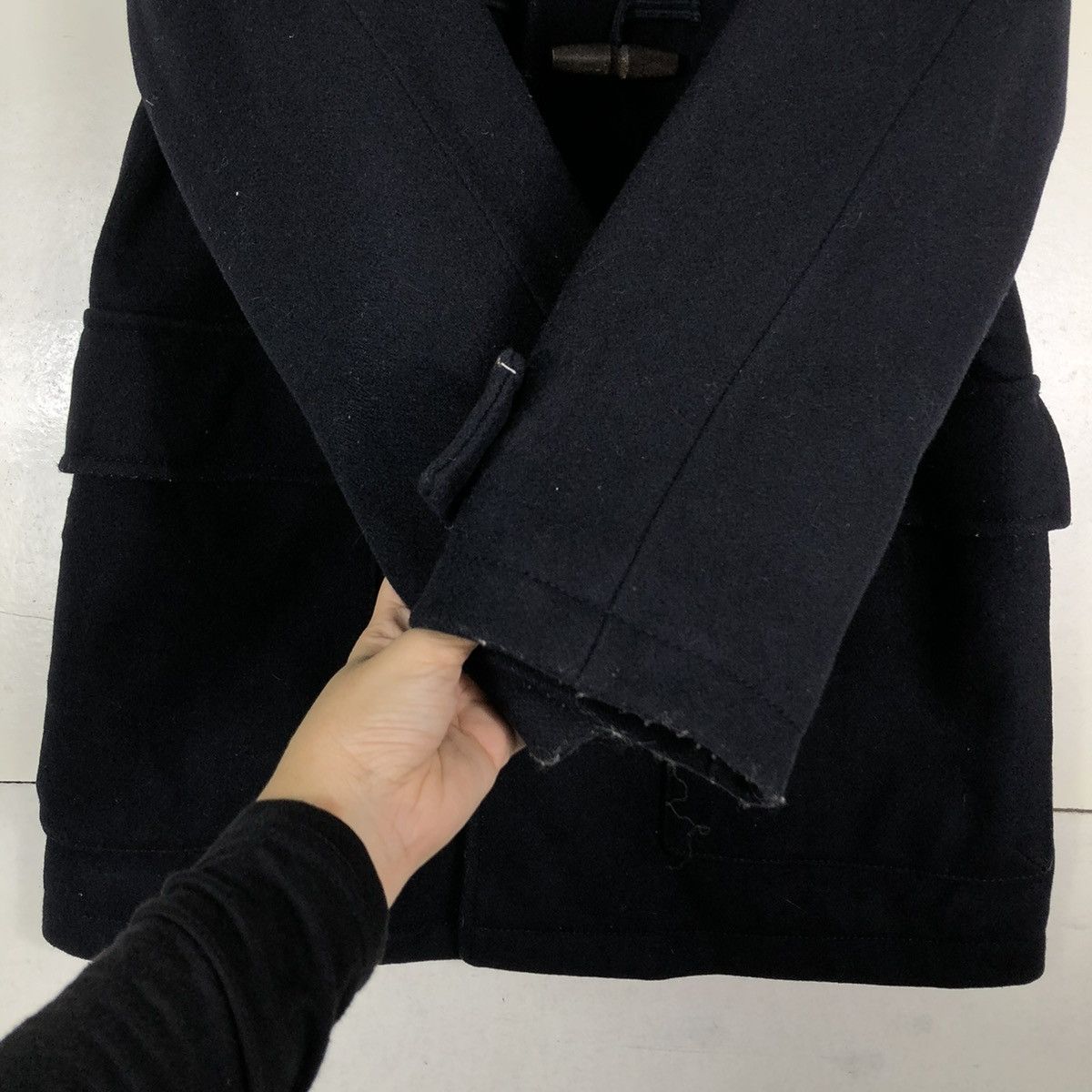 Japanese Brand 🔥VINTAGE DUFFLE JACKET WOOL TOMMY ISSEY MIYAKE Size US XL / EU 56 / 4 - 15 Thumbnail