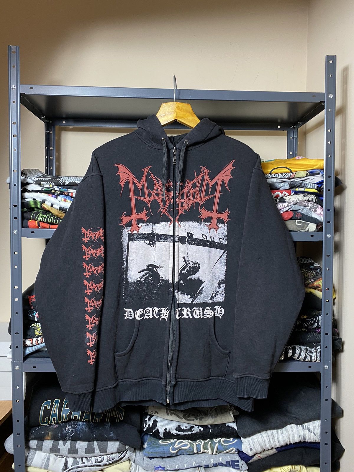 Mayhem deathcrush hoodie best sale