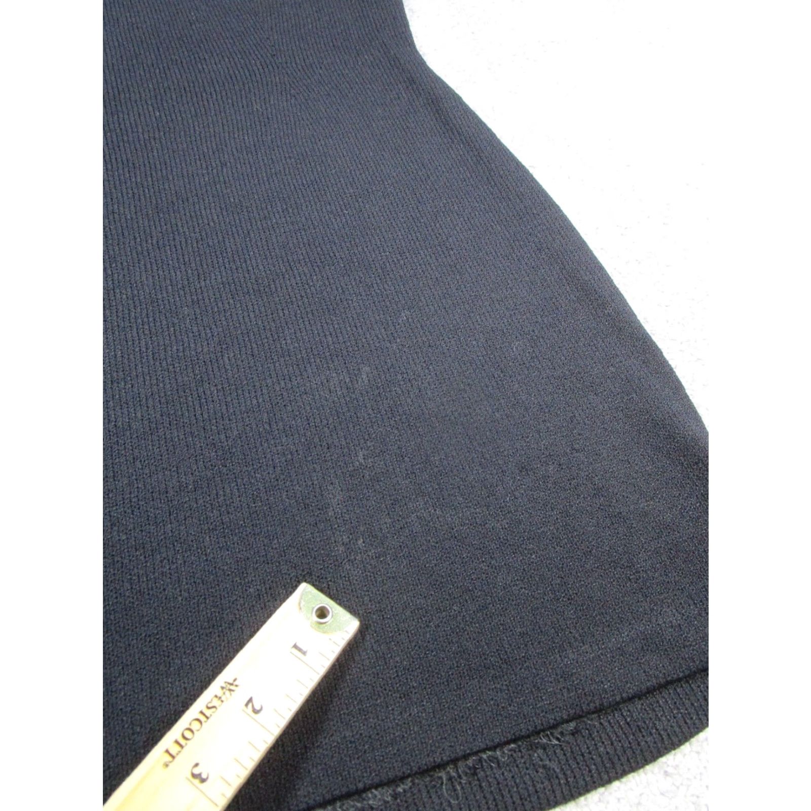 St. John St.John Dress Womens 2 Black Knit Bodycon Size XS / US 0-2 / IT 36-38 - 5 Thumbnail