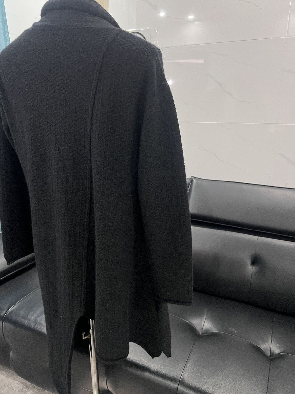 Yohji Yamamoto Yohji Yamamoto Asymmetric Hem Knit Sweater Size US M / EU 48-50 / 2 - 10 Thumbnail