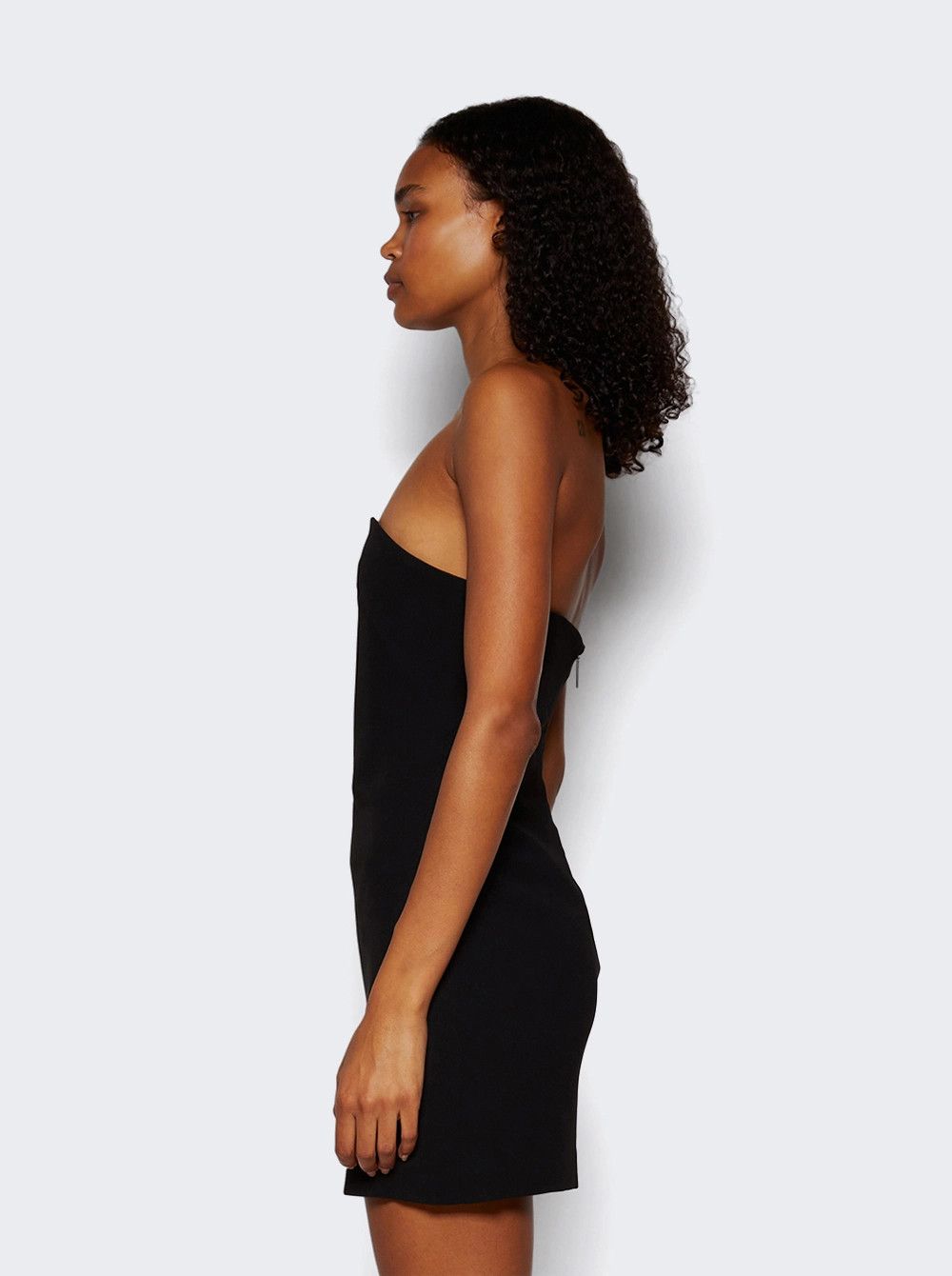 16Arlington o1mle1125 Stell Mini Dress in Black Size M / US 6-8 / IT 42-44 - 3 Thumbnail