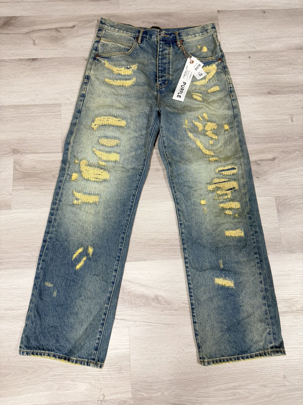 Purple Brand Purple Brand Repair Destroy Jeans Size US 32 / EU 48 - 1 Thumbnail