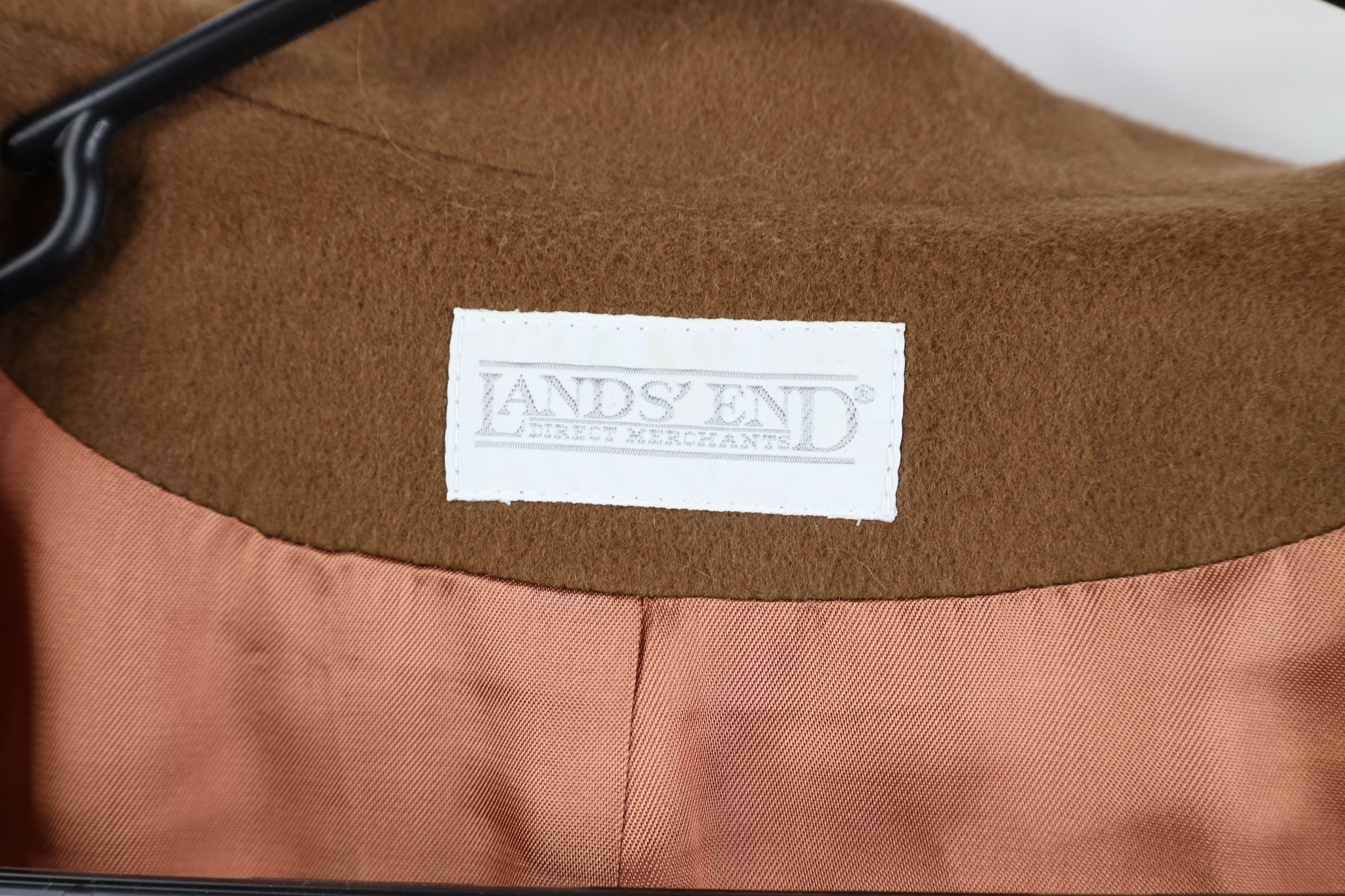 Lands' End Vintage 90s Lands End Button Blazer Suit Jacket Brown USA Size XL / US 12-14 / IT 48-50 - 9 Thumbnail