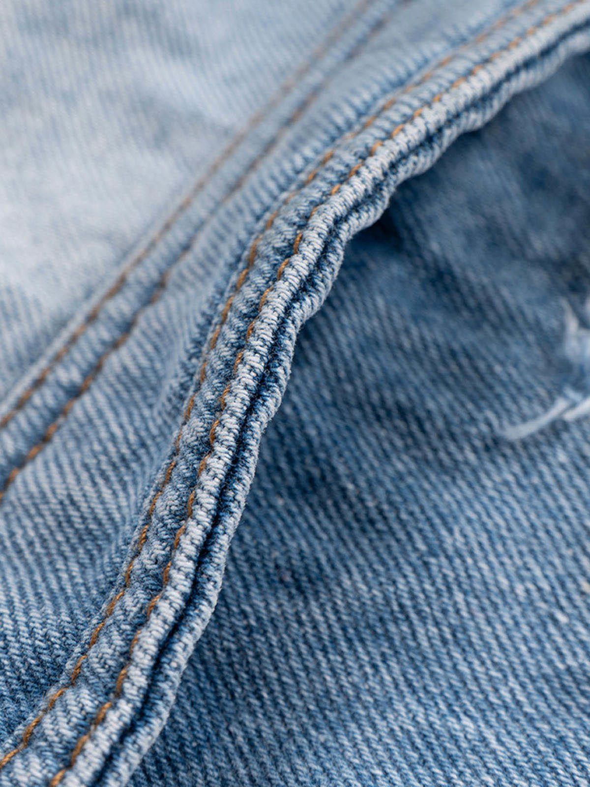 Japanese Brand Ripped Washed Tassel Cargo Denim Shorts Size ONE SIZE - 6 Thumbnail
