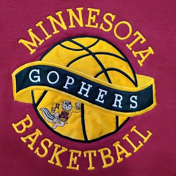 Vintage Minnesota Gophers Basketball Crewneck Sweatshirt