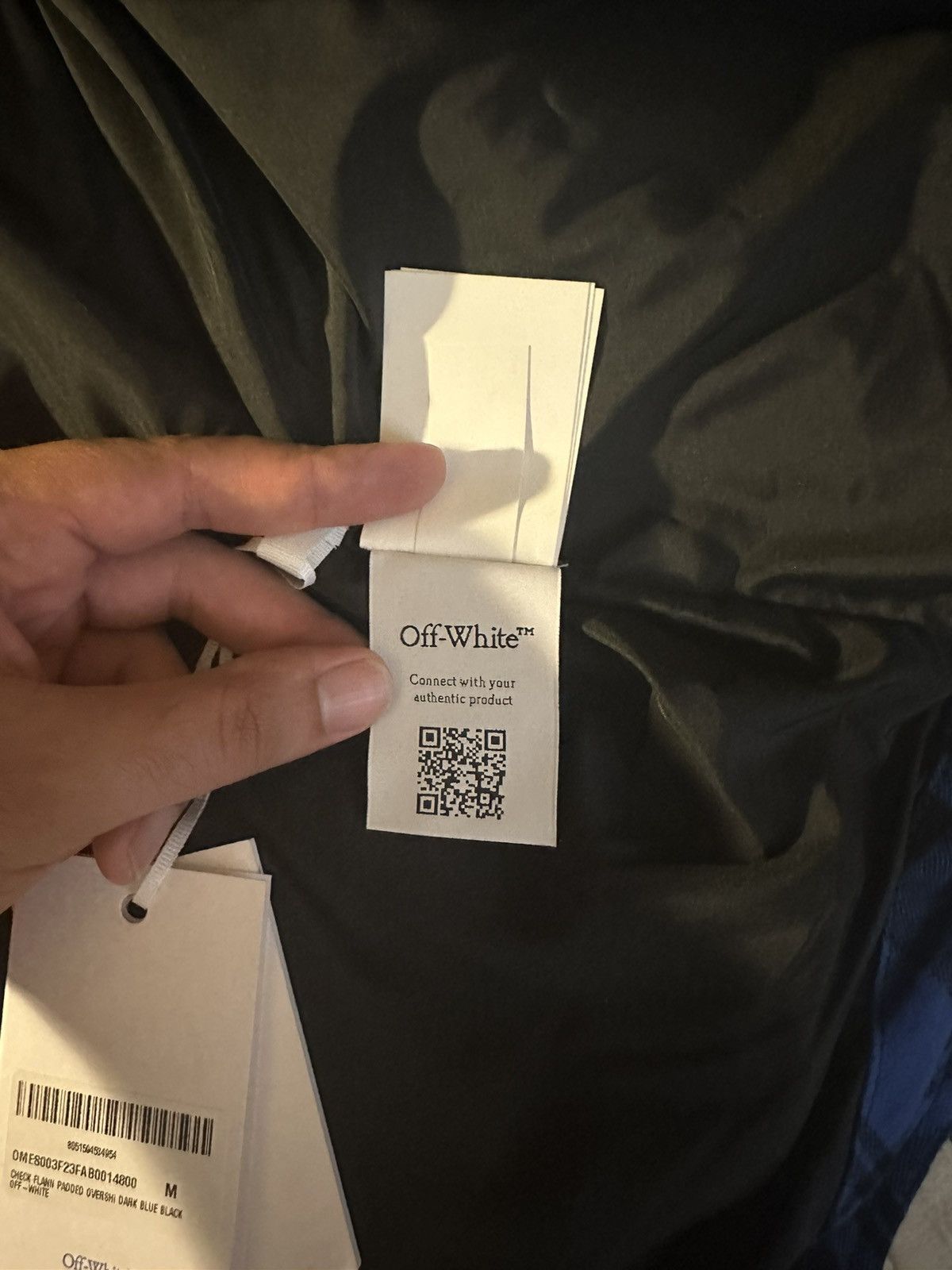 Off-White Off-White Men’s Plaid Shirt Size US M / EU 48-50 / 2 - 9 Thumbnail