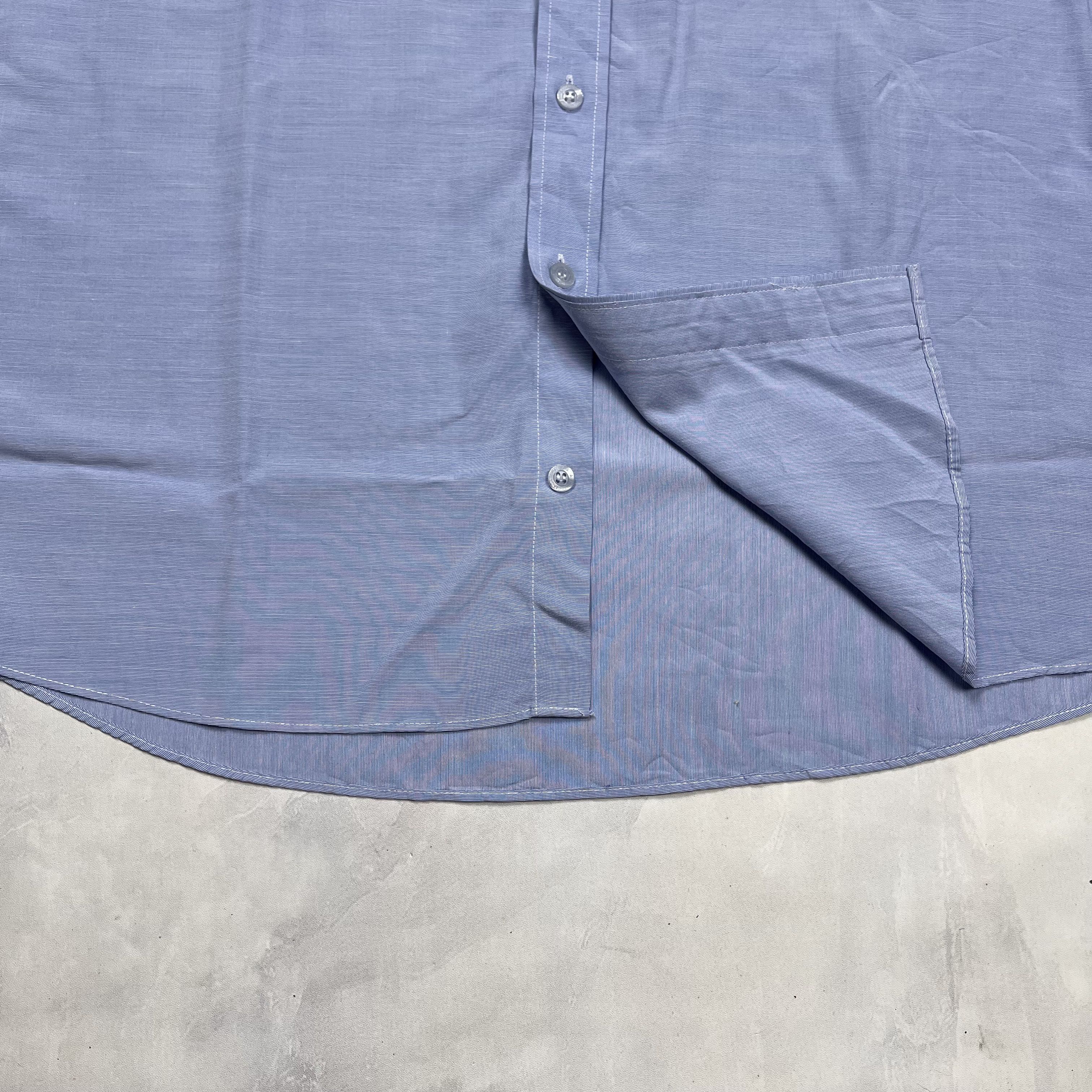 Balenciaga Balenciaga BB Logo Pocket Button Up Shirt Size US XL / EU 56 / 4 - 5 Thumbnail
