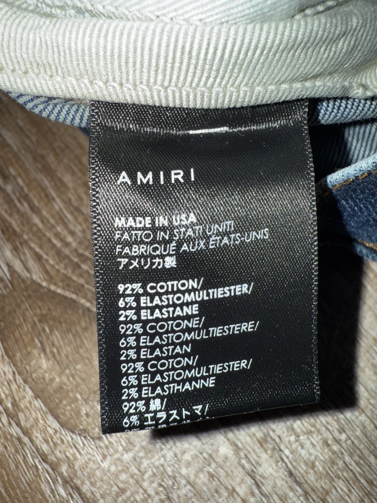 Amiri Amiri Distressed Jeans Size US 31 - 4 Thumbnail