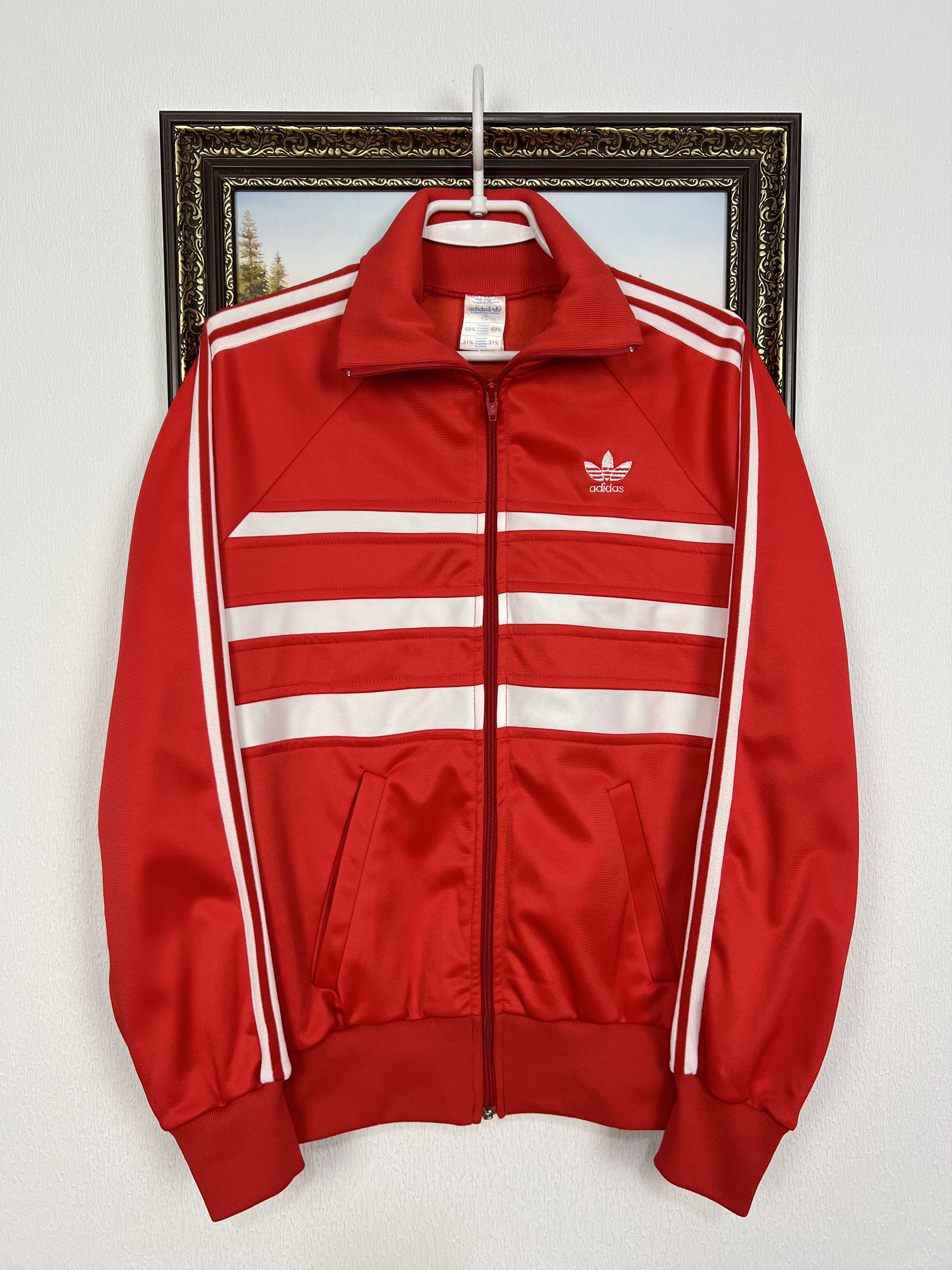 Adidas Vintage 80's Canada Template Jacket Track Top Zip Rare Size US S / EU 44-46 / 1 - 1 Thumbnail