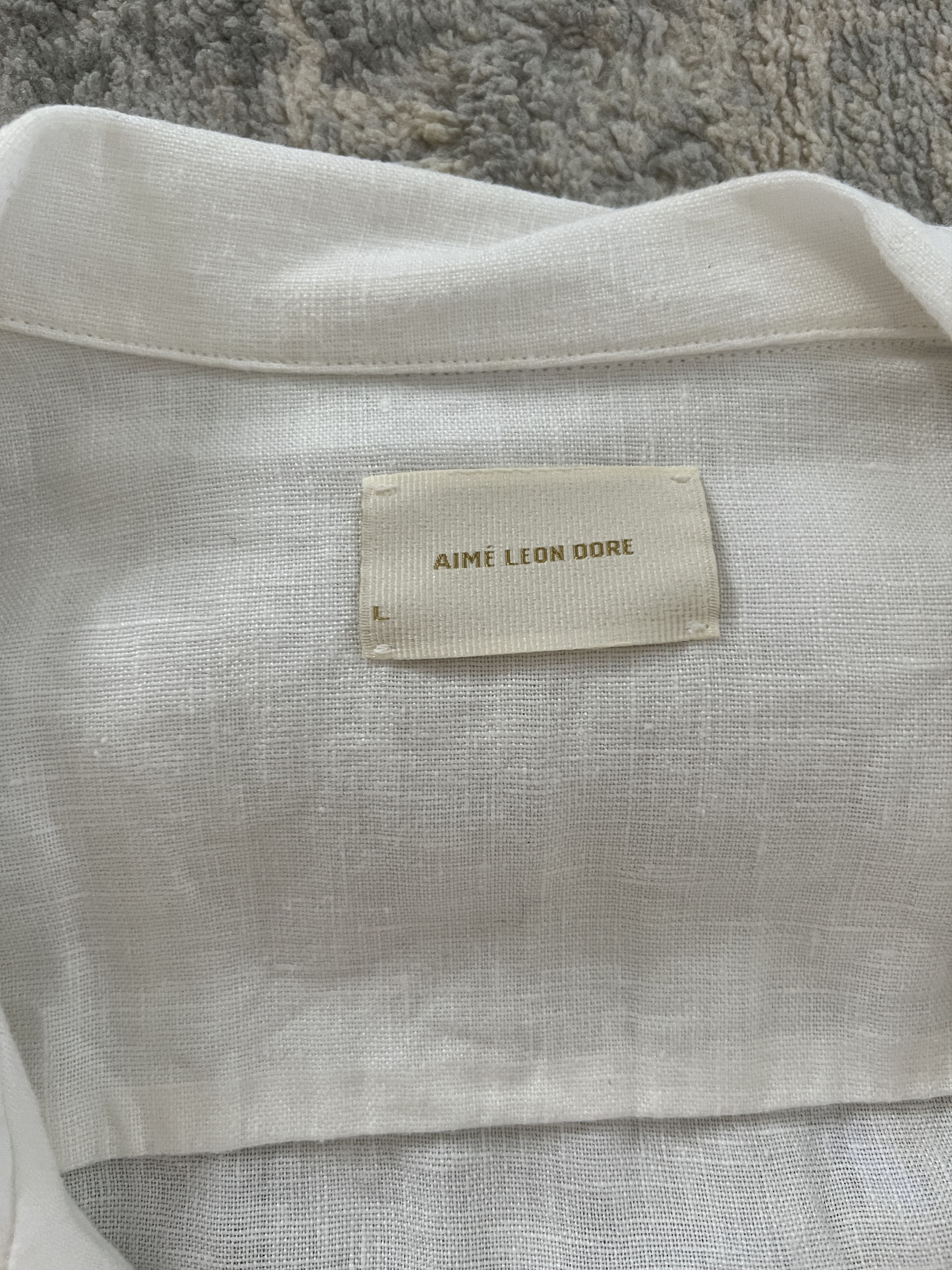Aime Leon Dore Linen Bouquet Shirt Size US L / EU 52-54 / 3 - 2 Thumbnail
