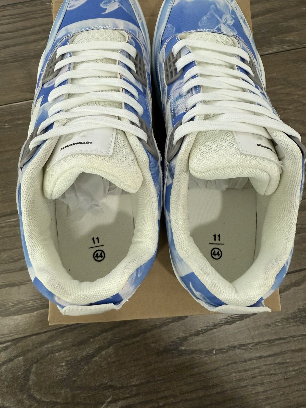 Kitowares 🙏🏻 KITOWARES Custom RARE! Jordan 4 Afterlife Size 11 🙏🏻 Size US 11 / EU 44 - 2 Thumbnail