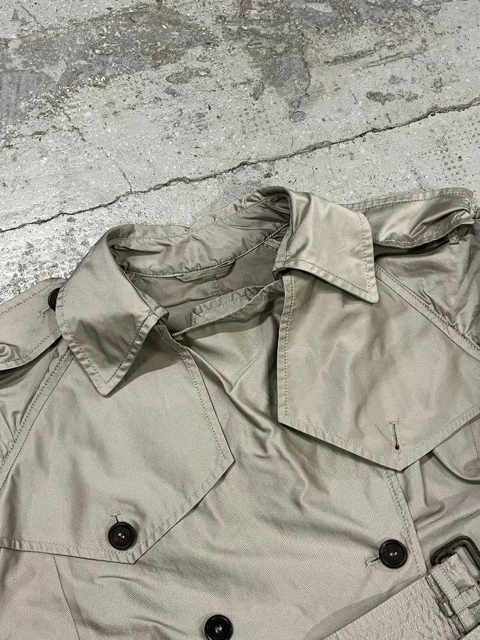 Prada AW2009 Prada Grey Buttoned Classy Trench Coat Size US XS / EU 42 / 0 - 5 Thumbnail