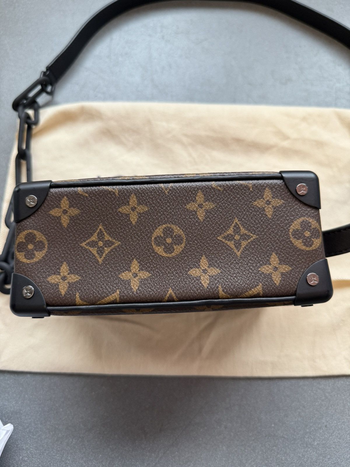 Louis Vuitton Louis Vuitton Mini Soft Orange Chain Monogram Brown Bag Size ONE SIZE - 13 Thumbnail