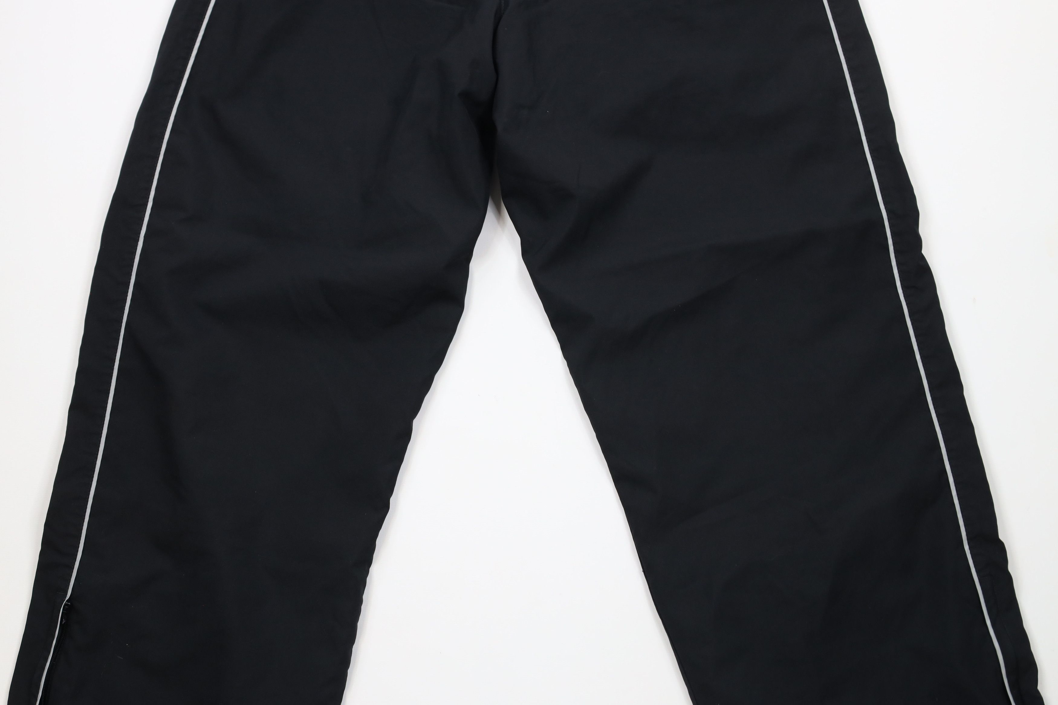 Nike × Vintage Vintage Nike Travis Scott Mini Swoosh Lined Wide Leg Pants Size US 34 / EU 50 - 13 Thumbnail