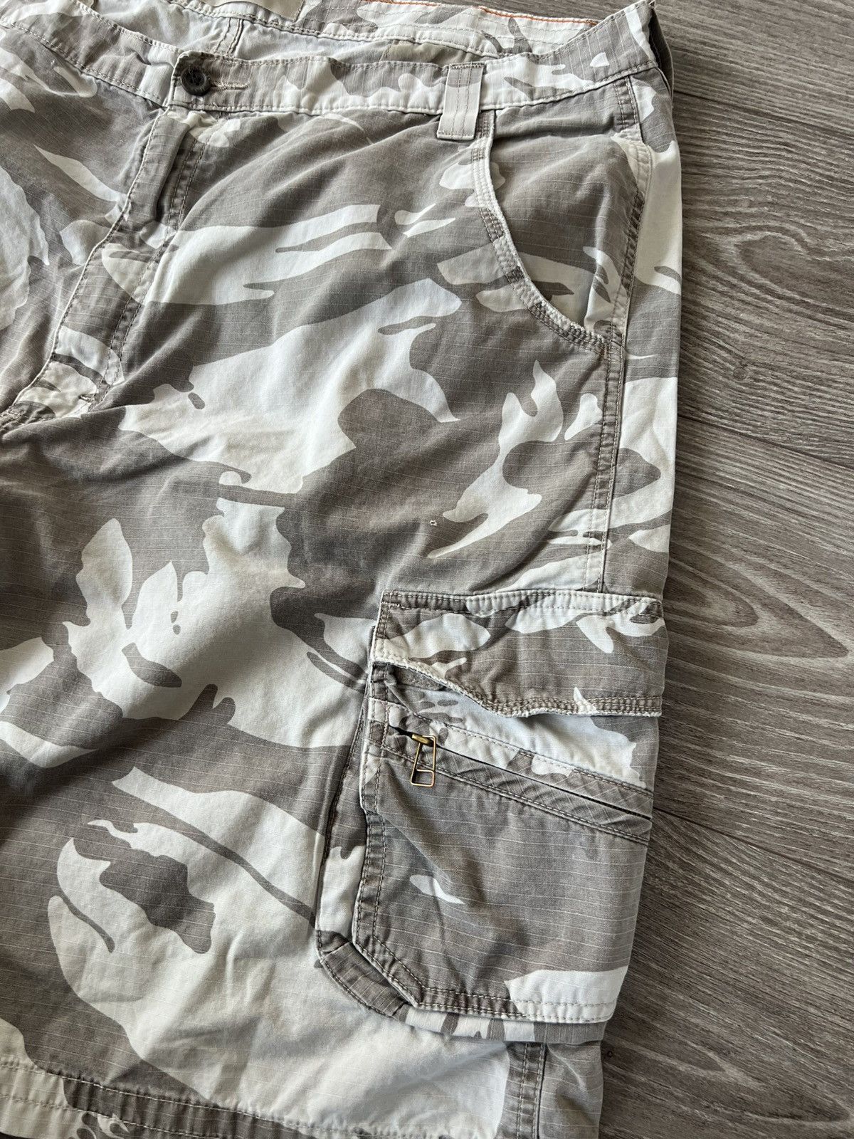 Wrangler Wrangler Baggy Cargo Army Utility Combat Shorts Size US 40 / EU 56 - 11 Thumbnail