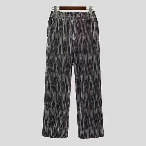 Other Men Casual Pants Tie Dye Elastic Waist Streetwear Size US 37 - 4 Thumbnail