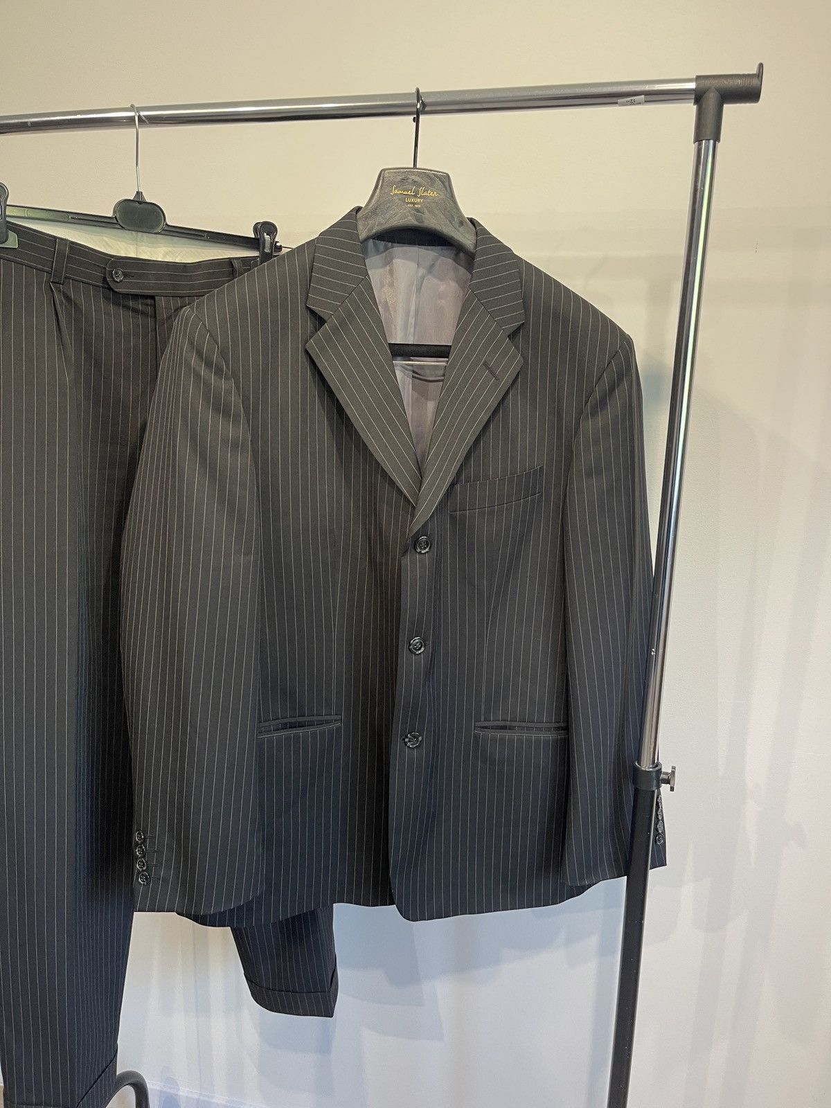 C&A × Vintage Vintage classic men’s suit trousers + blazer 46R Size 46R - 2 Thumbnail