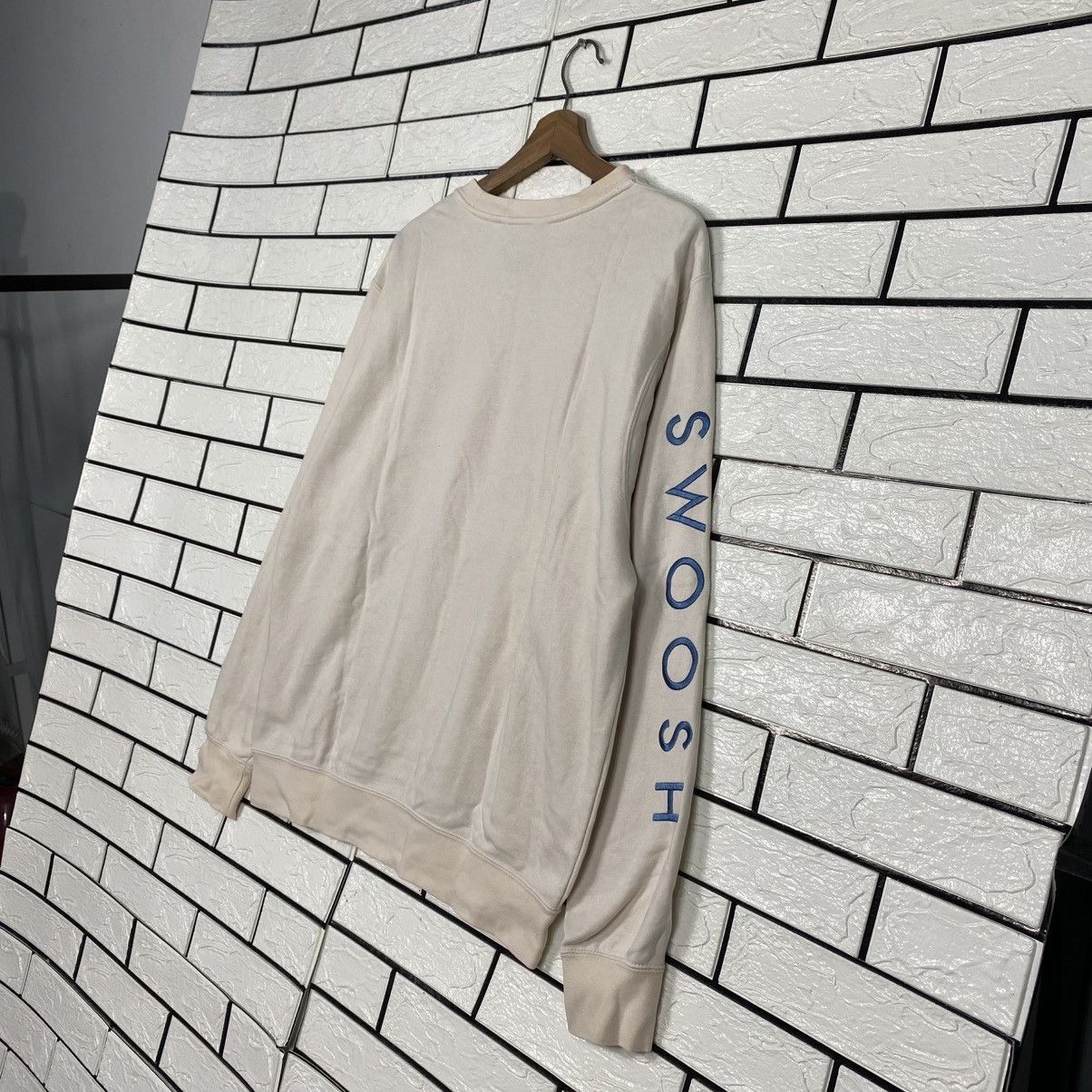 Nike 📌Jumper Sweatshirt Nike Big Style Swoosh Logo Size US L / EU 52-54 / 3 - 11 Thumbnail