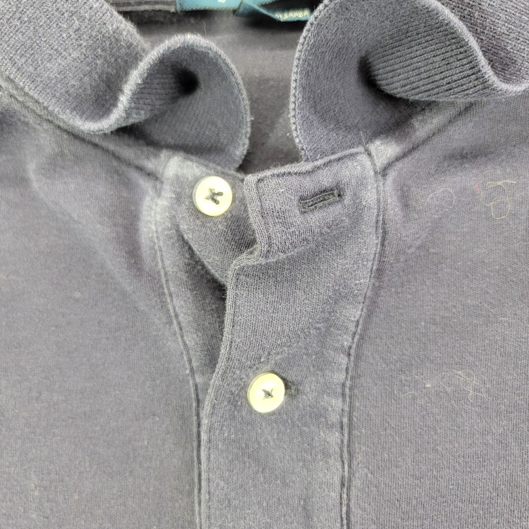 Polo Ralph Lauren Polo Ralph Lauren Polo Shirt Mens L Blue Long Sleeve Pony Logo Cotton Casual Size US L / EU 52-54 / 3 - 4 Thumbnail