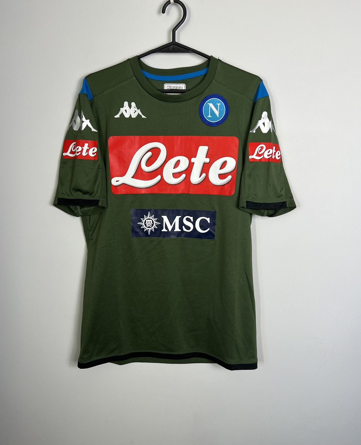 Kappa Kappa SSC Napoli 2019/2020 Soccer Jersey Size US L / EU 52-54 / 3 - 2 Thumbnail