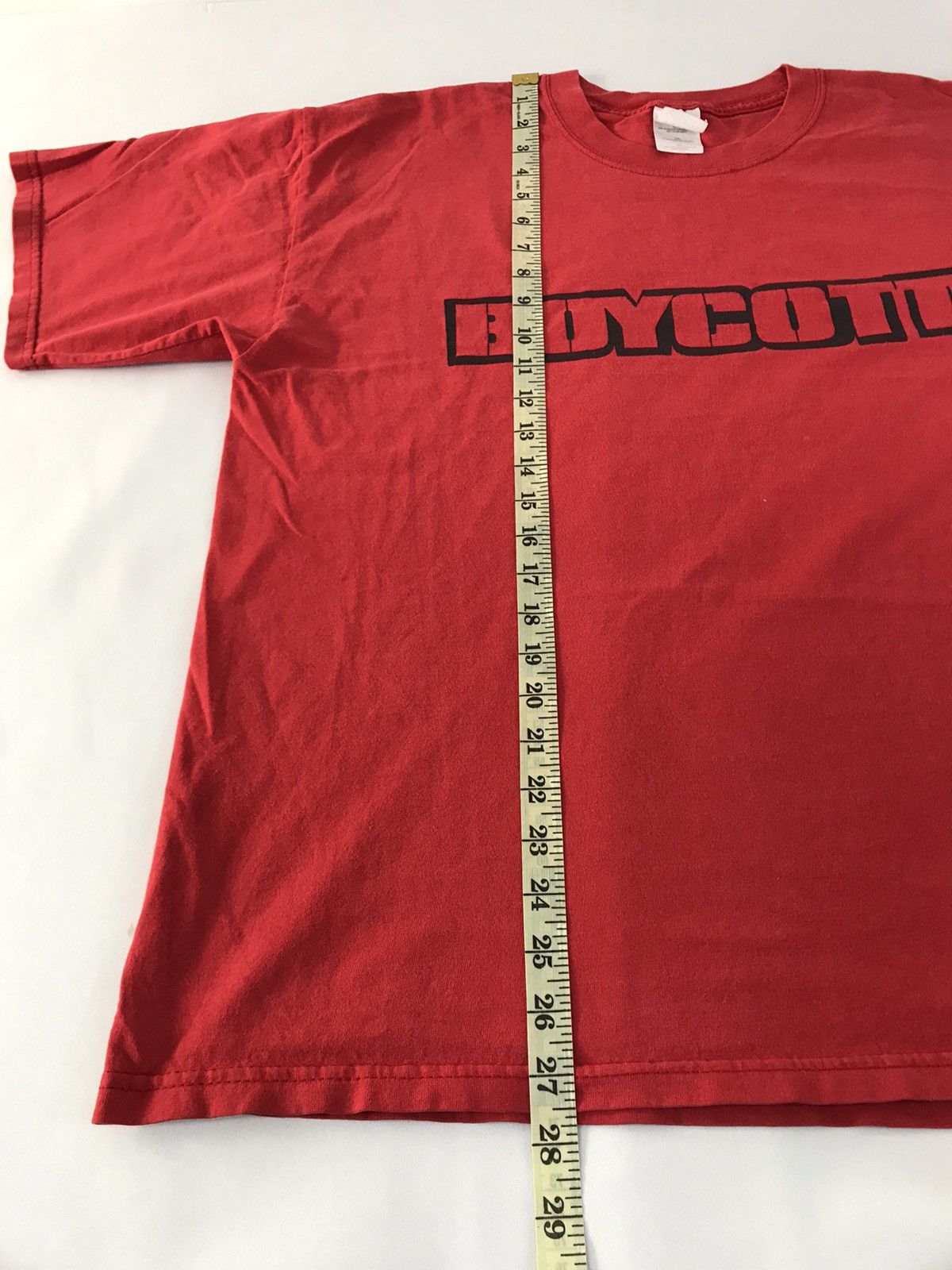 Boycott Boycott HBO Film Drama Spell Out Big Logo Printed Tee Size US XL / EU 56 / 4 - 10 Thumbnail