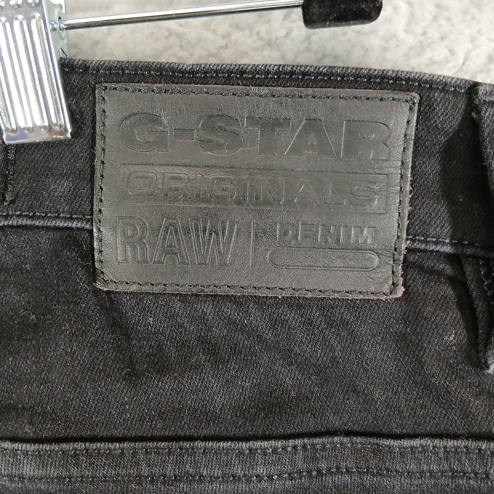 Vintage G-Star RAW Airblaze 3D Skinny Jeans 38x34 Black Size US 38 / EU 54 - 6 Thumbnail