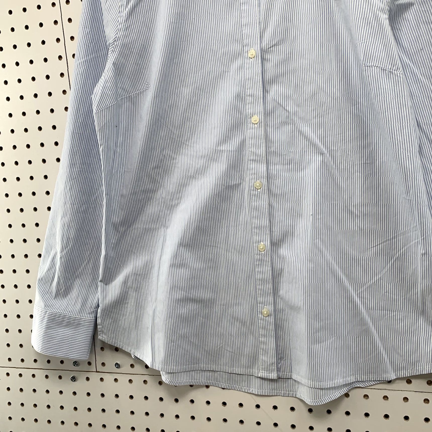 Vineyard Vines Vineyard Vines Blue Striped Button-Up Shirt Womens Size 6 Long Sleeve Button-Up Shirt Womens Size 6 Blue Striped Casual Cotton Size M / US 6-8 / IT 42-44 - 3 Thumbnail