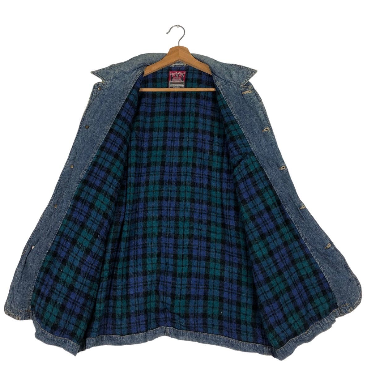 Hai Sporting Gear 🔥Vtg Denim Jacket Blanket Lining This Man Sporting Japan Size US M / EU 48-50 / 2 - 11 Thumbnail